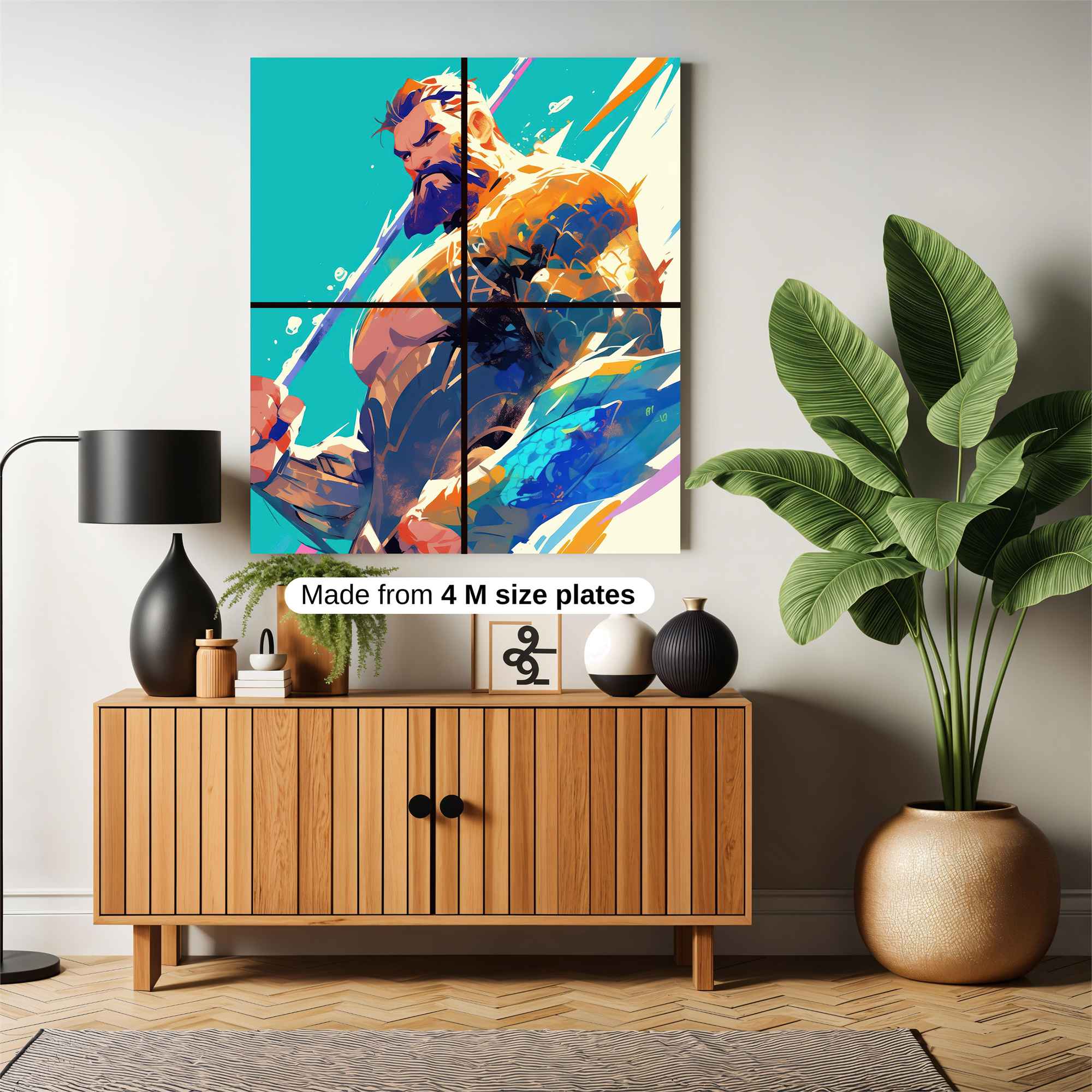 Aquaman Dynamic Safe Wall Magnetic / M