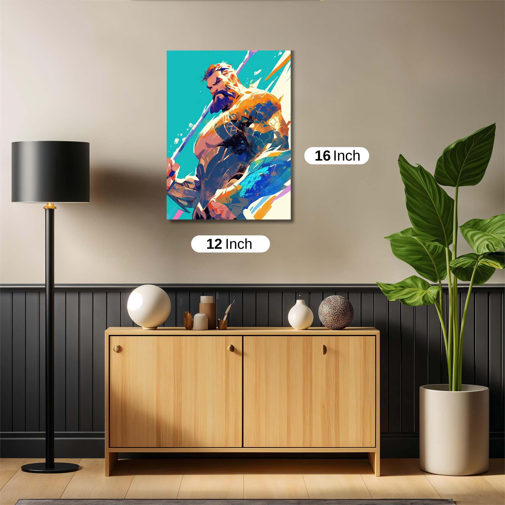 Aquaman Dynamic Safe Wall Magnetic / M
