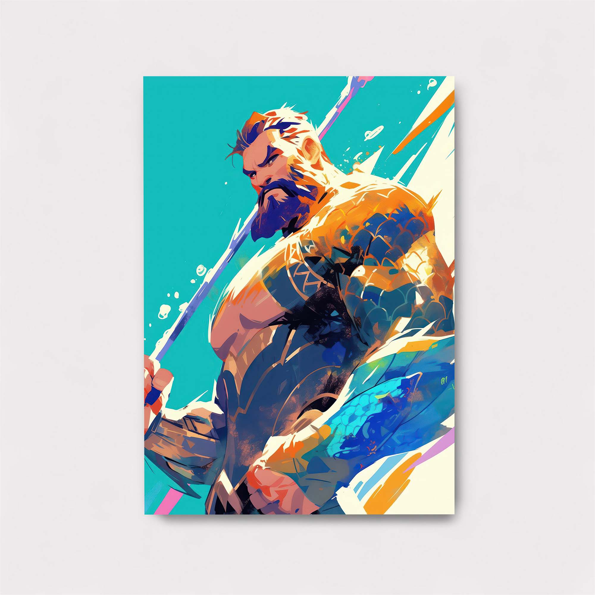 Aquaman Dynamic Safe Wall Magnetic / M