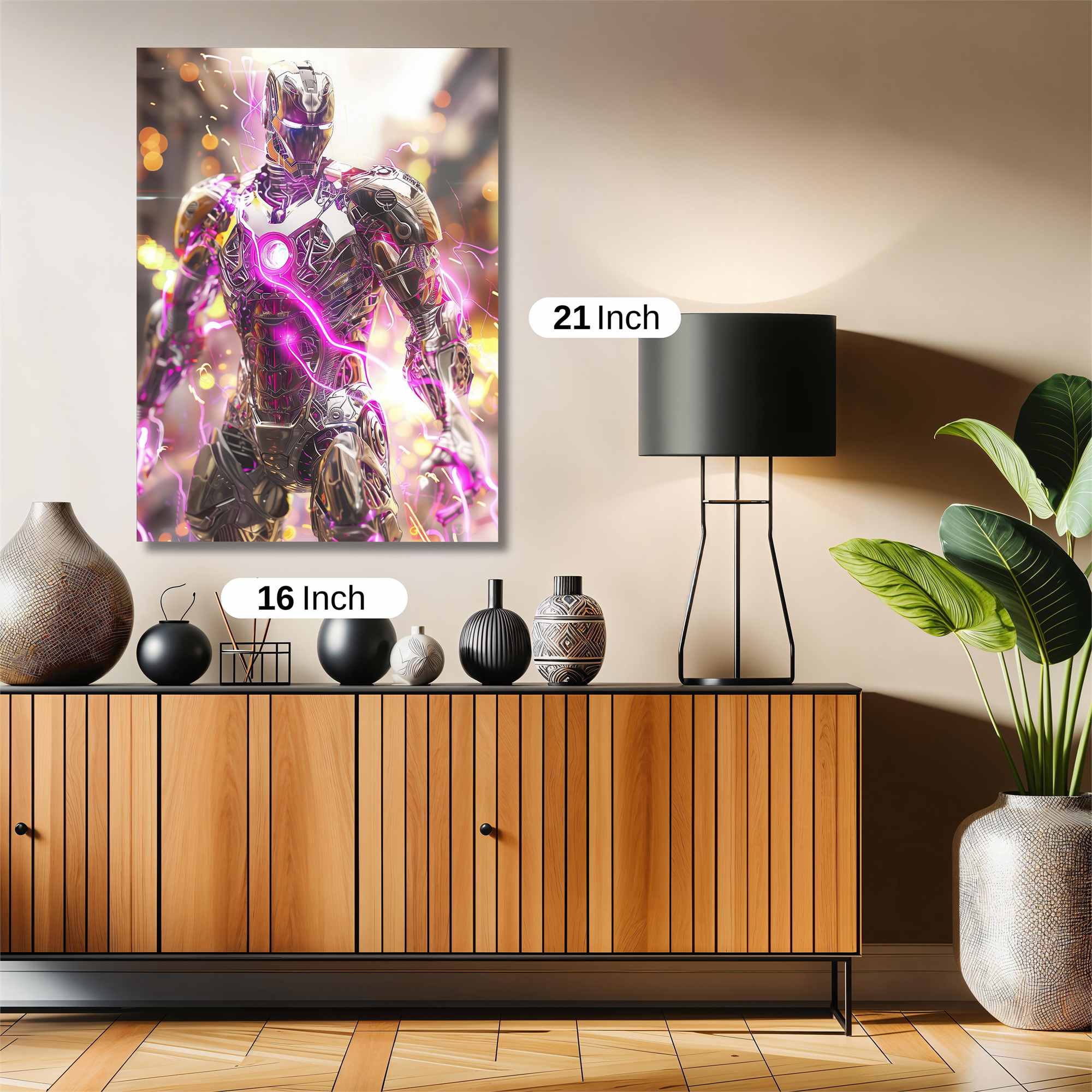 Iron Radiance Safe Wall Magnetic / M