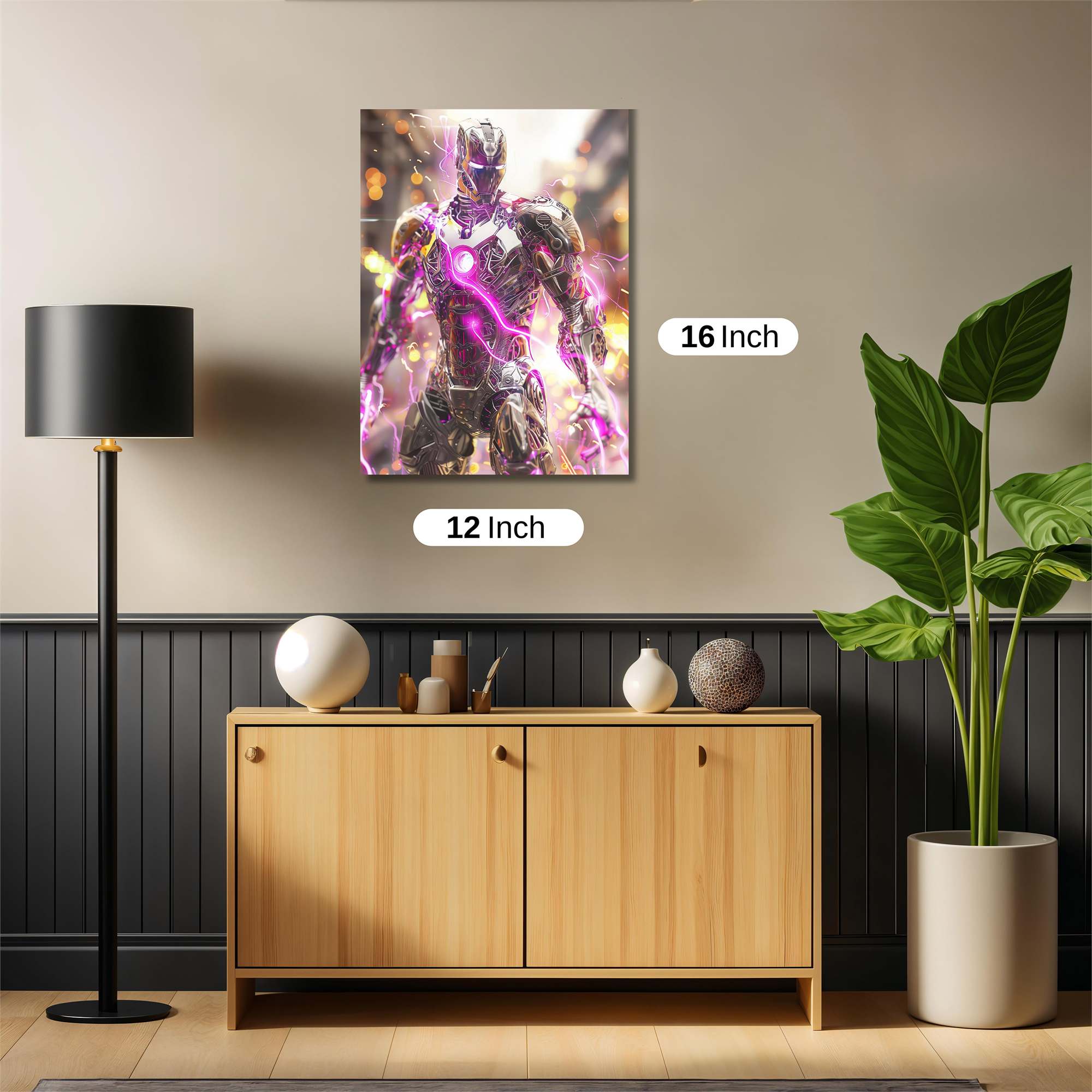 Iron Radiance Safe Wall Magnetic / M