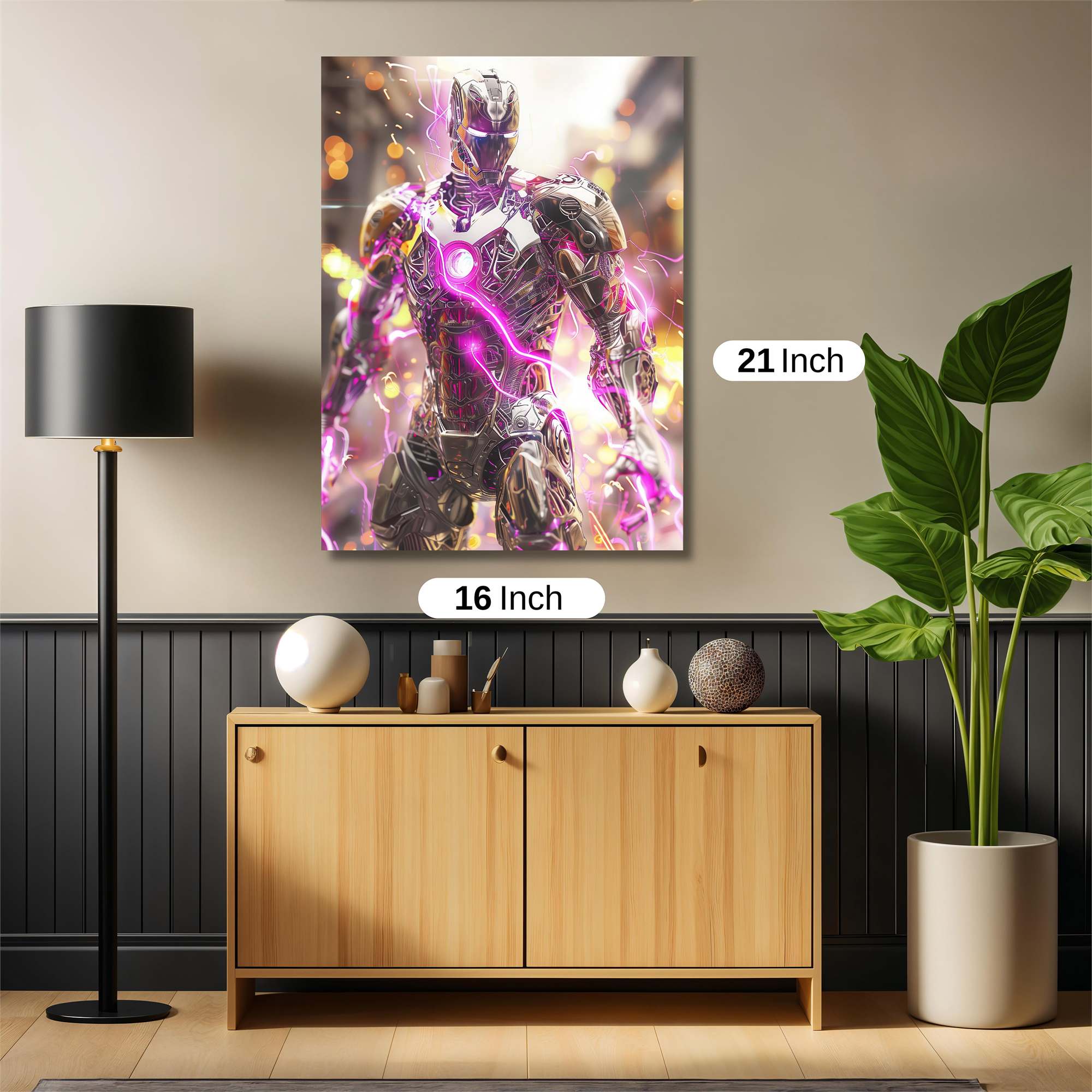 Iron Radiance Safe Wall Magnetic / M