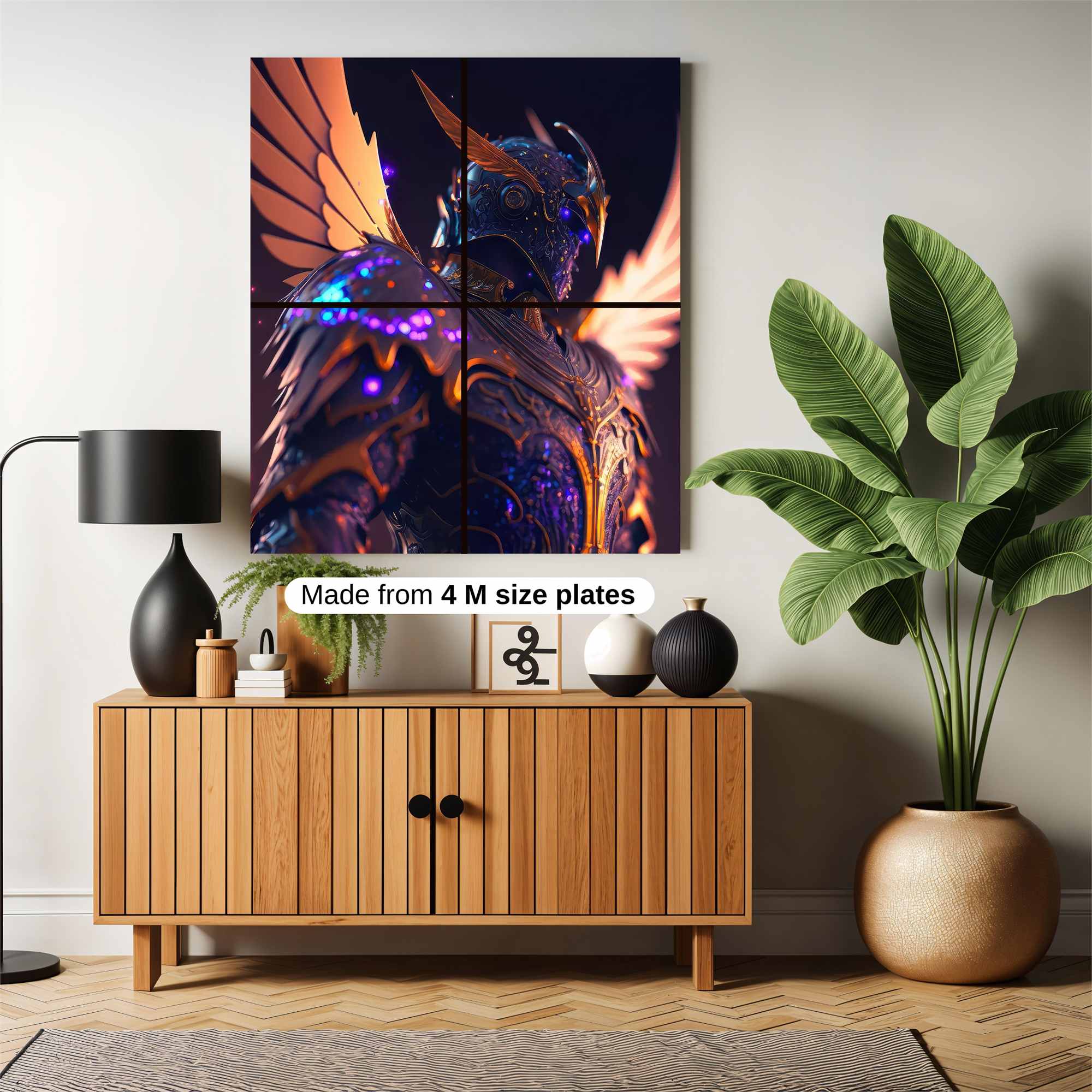 Angel Warrior Safe Wall Magnetic / M