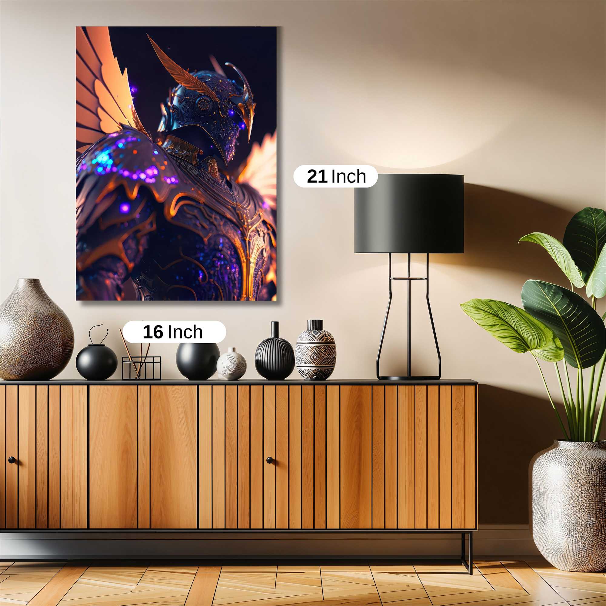 Angel Warrior Safe Wall Magnetic / M