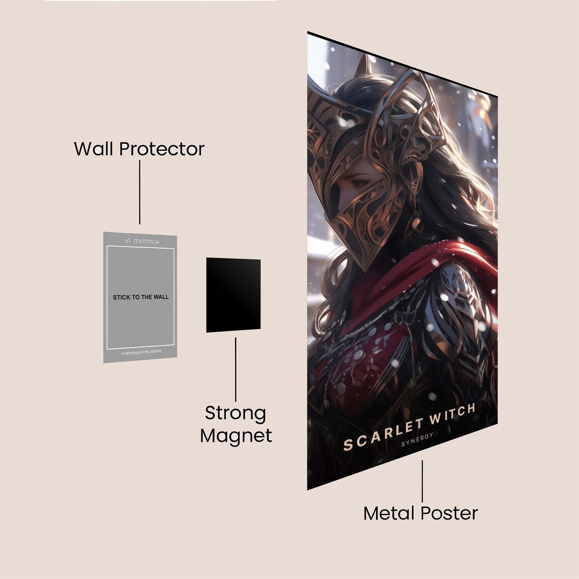 Dragon Passion Safe Wall Magnetic / M