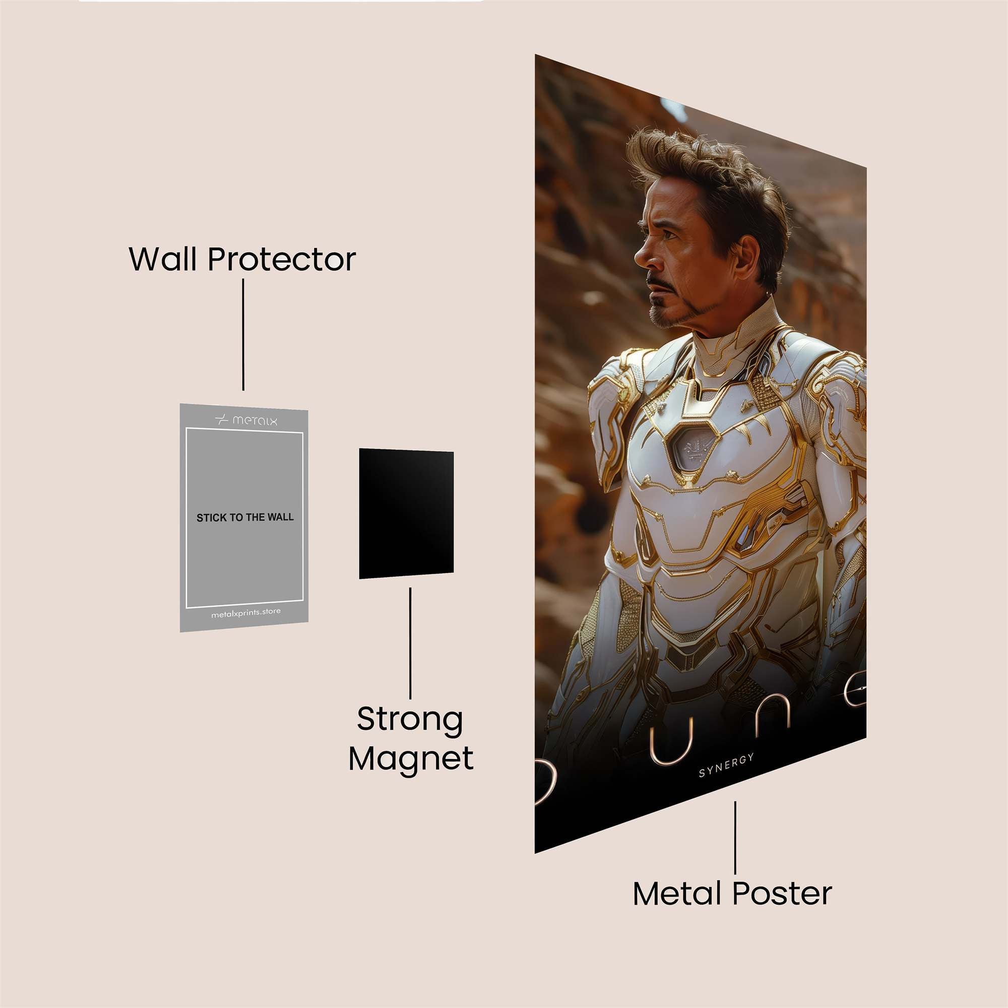 Rose Enigma Safe Wall Magnetic / M
