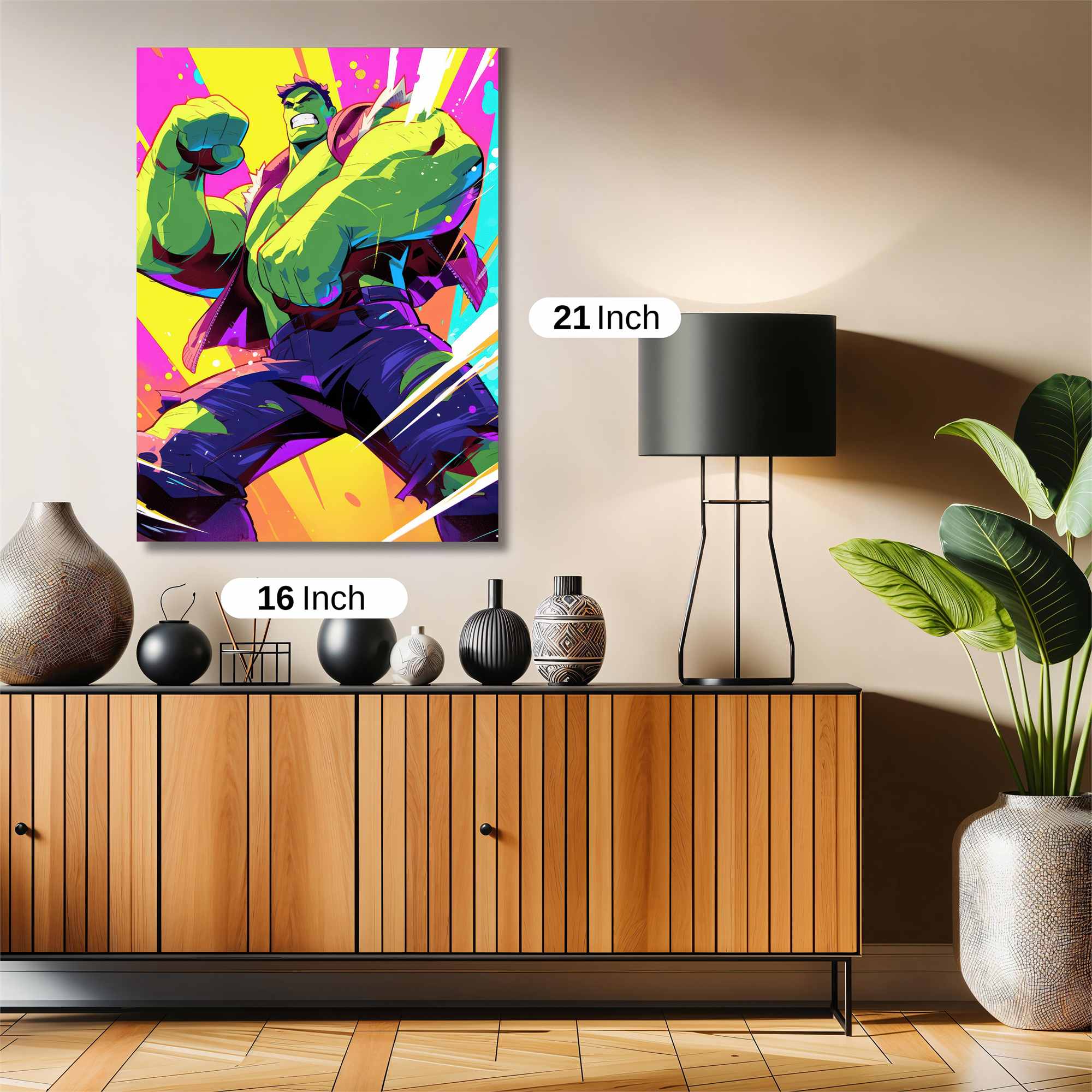 Hulk Vibrant Safe Wall Magnetic / M