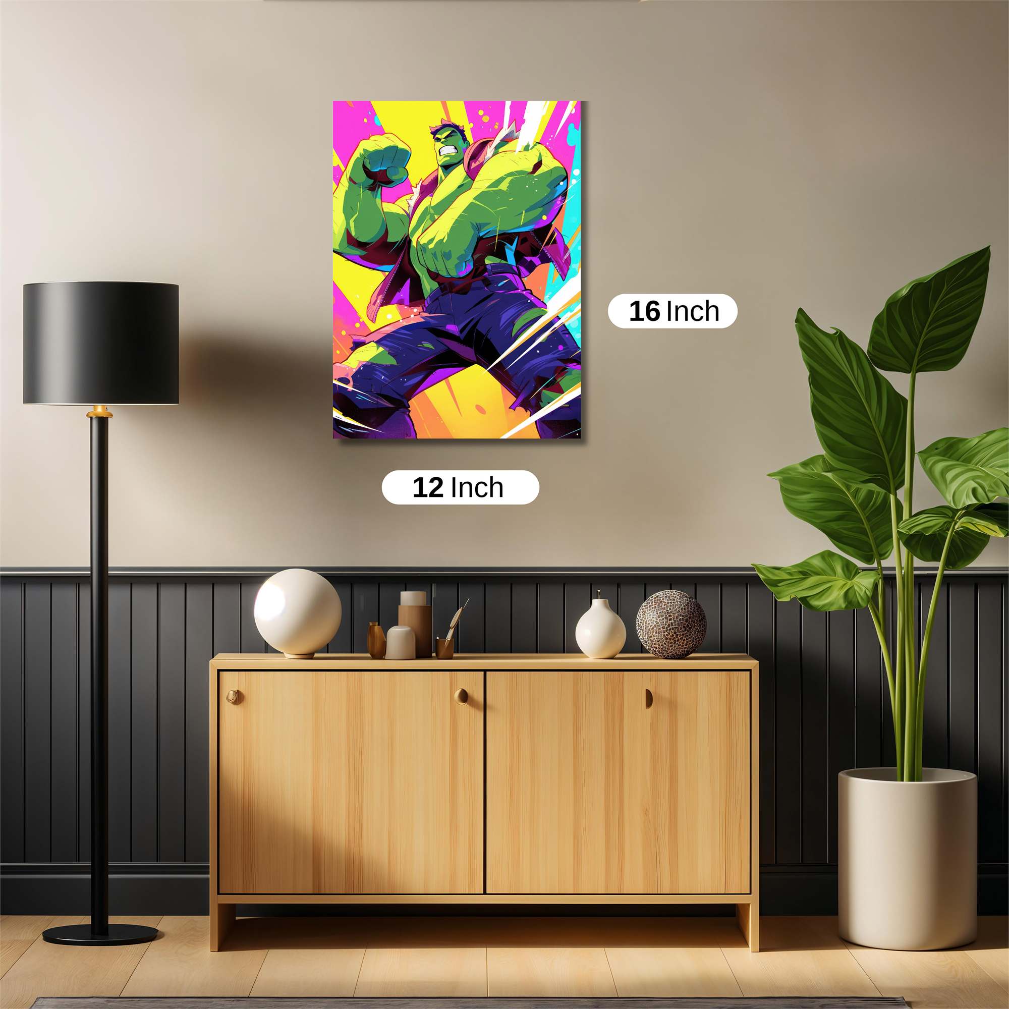 Hulk Vibrant Safe Wall Magnetic / M