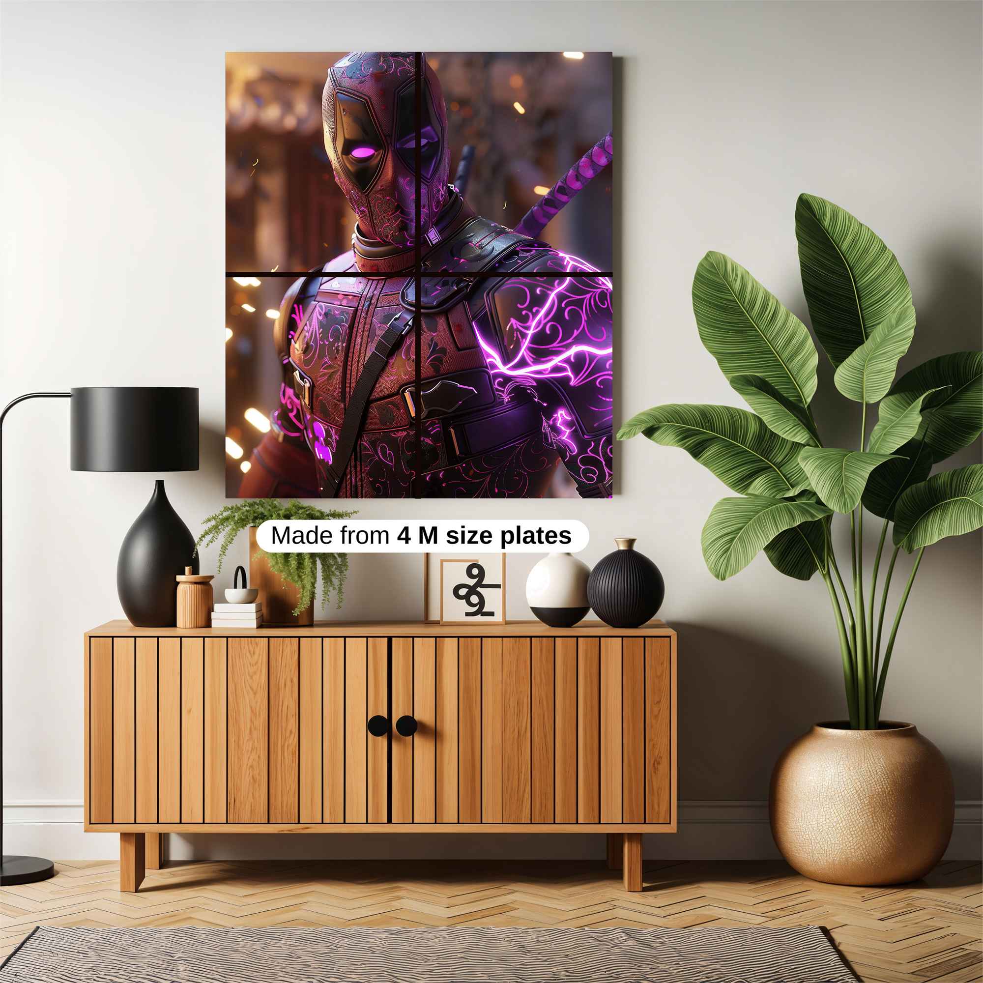 Deadpool Electric Safe Wall Magnetic / M