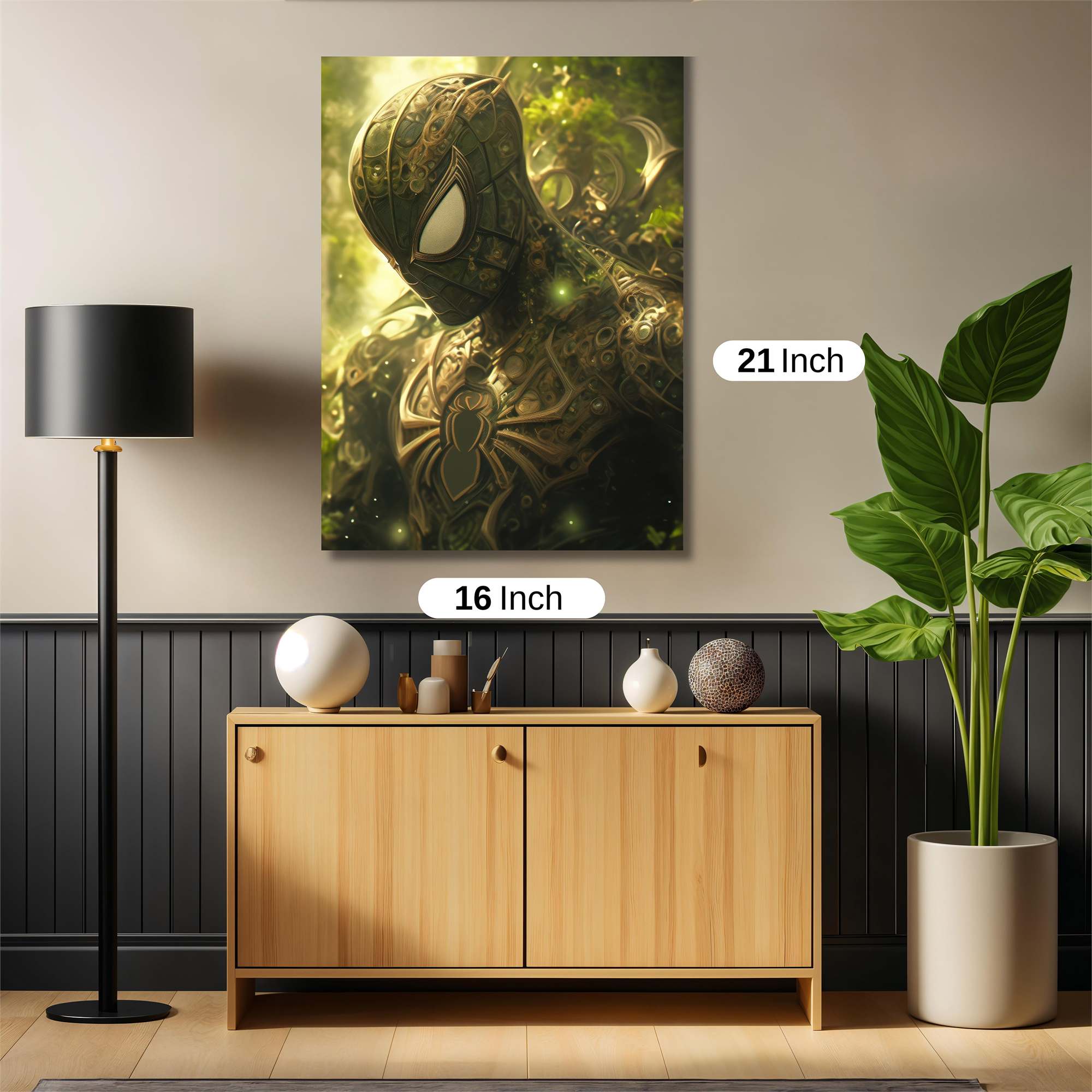 Spider Enchanted Safe Wall Magnetic / M