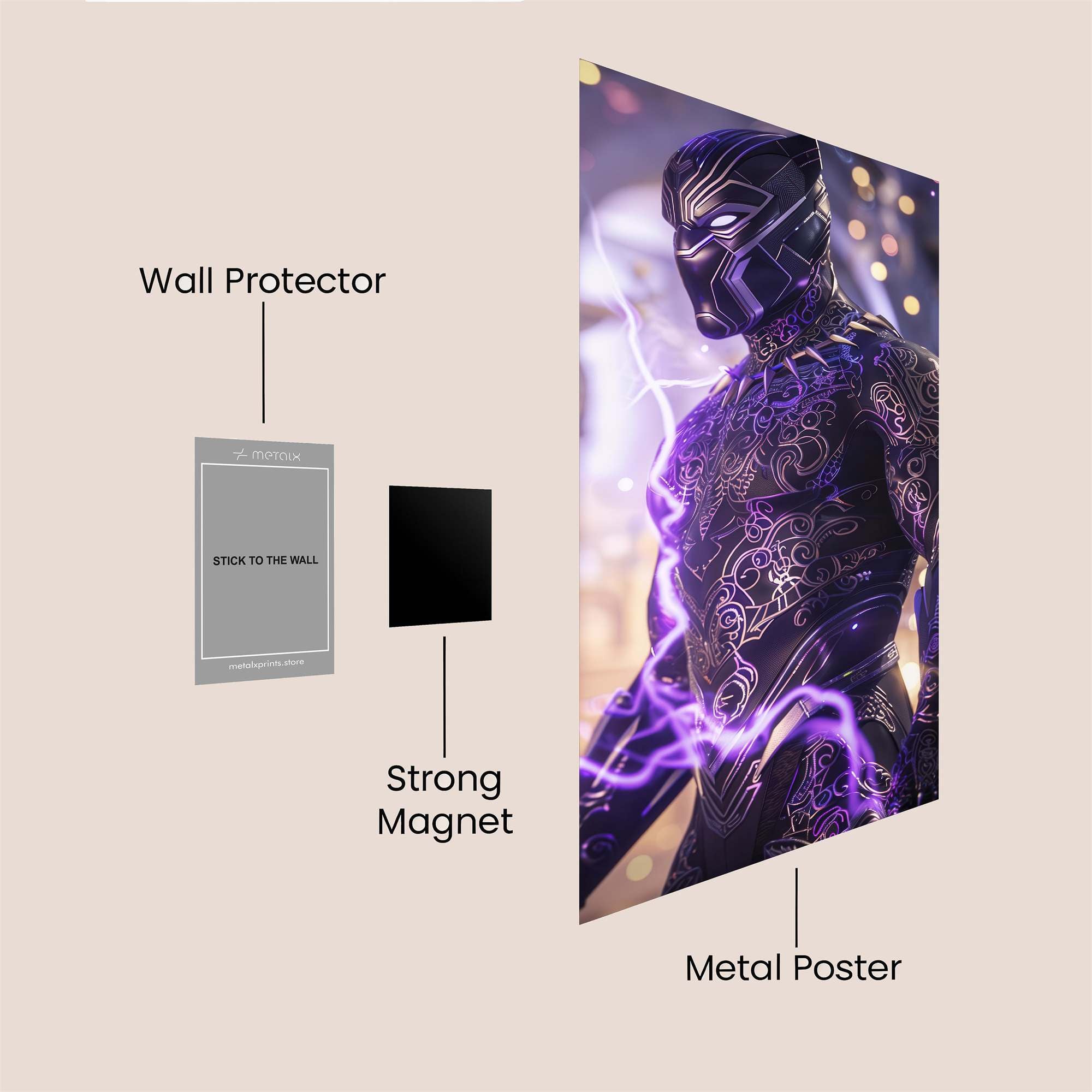 Panther Majestic Safe Wall Magnetic / M