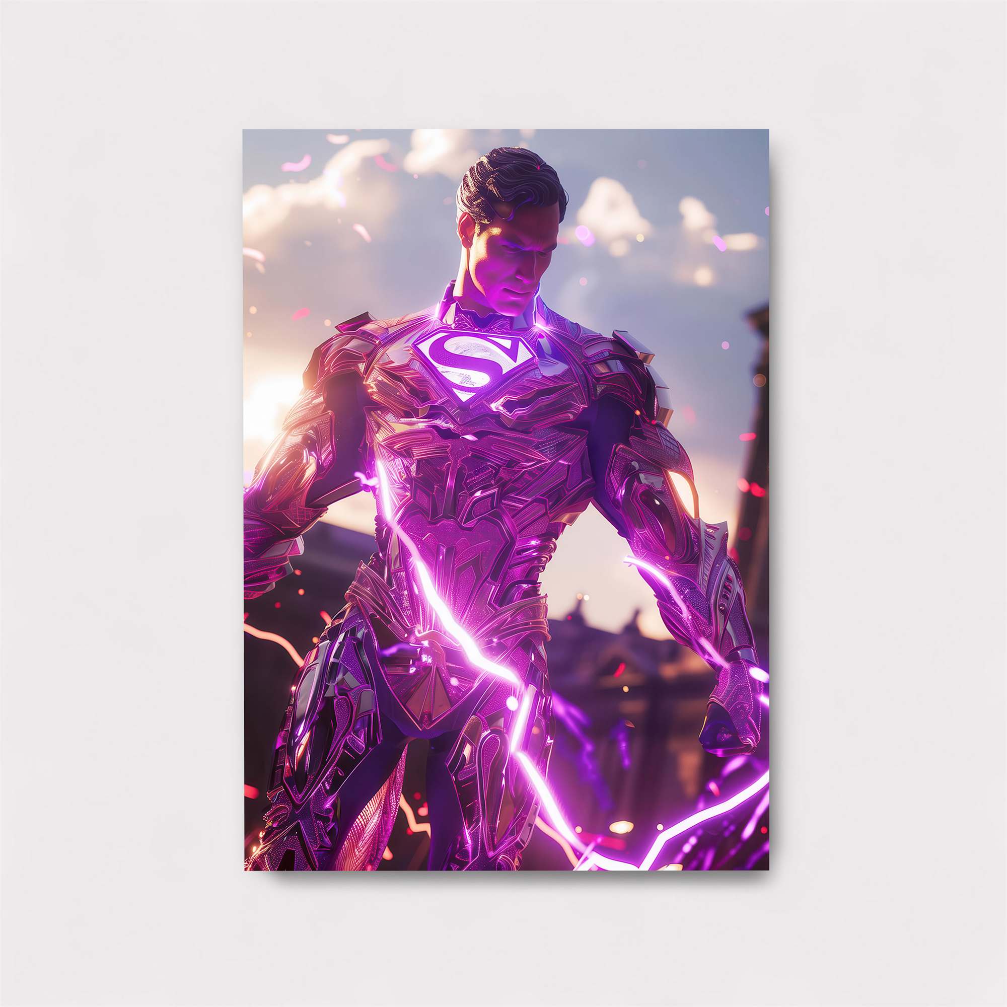 Superman Radiant Safe Wall Magnetic / M
