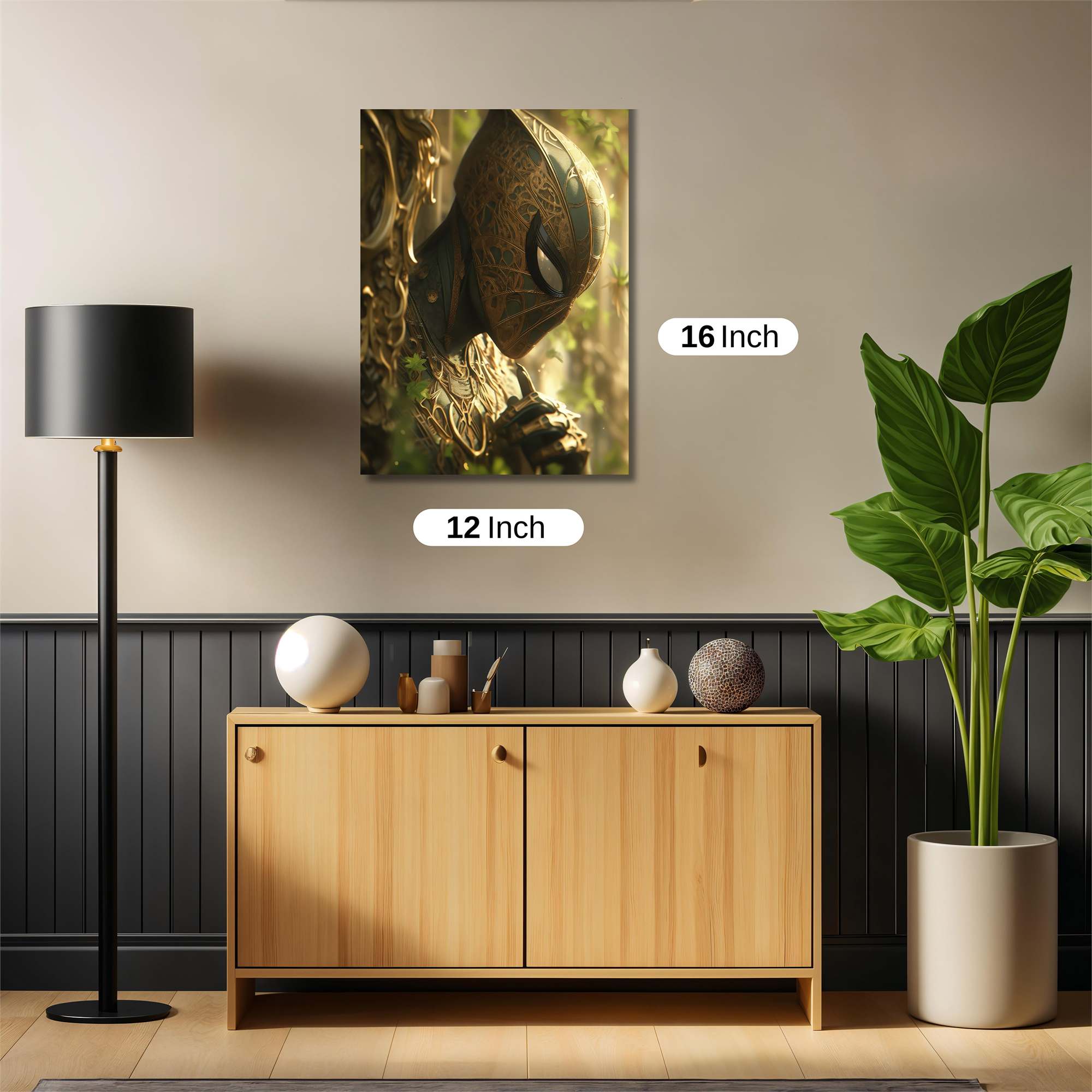 Spider Enchanted Safe Wall Magnetic / M