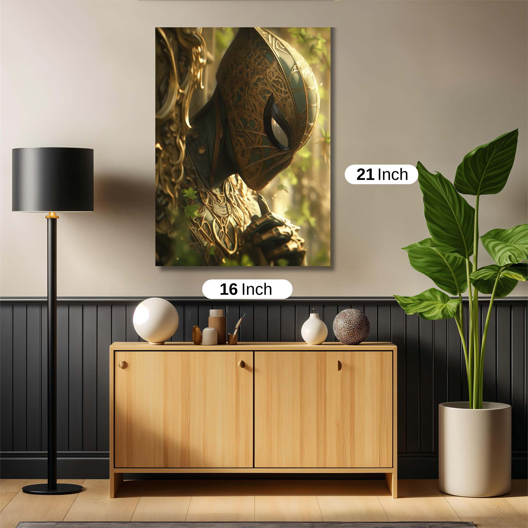 Spider Enchanted Safe Wall Magnetic / M