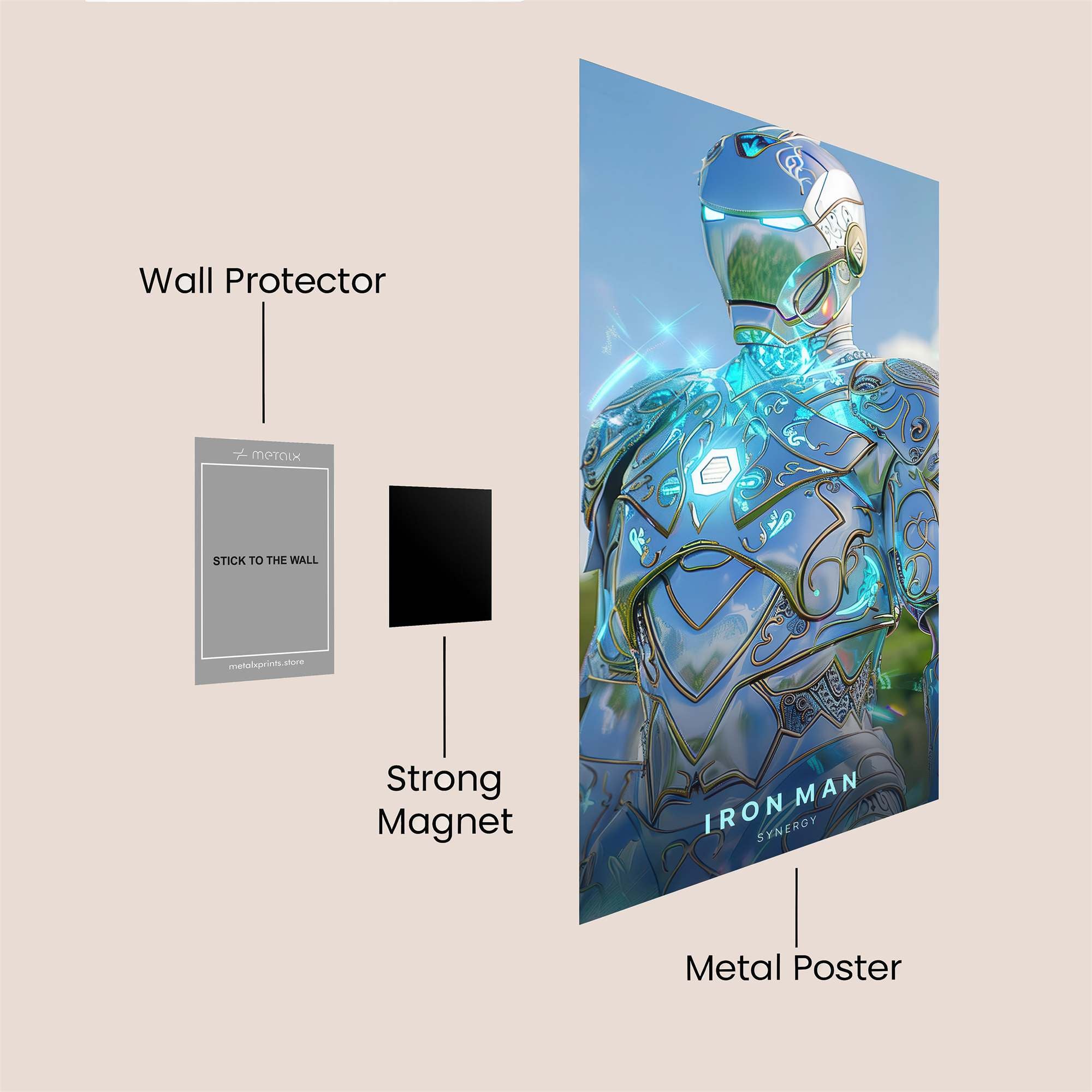 Batman Majestic Safe Wall Magnetic / M