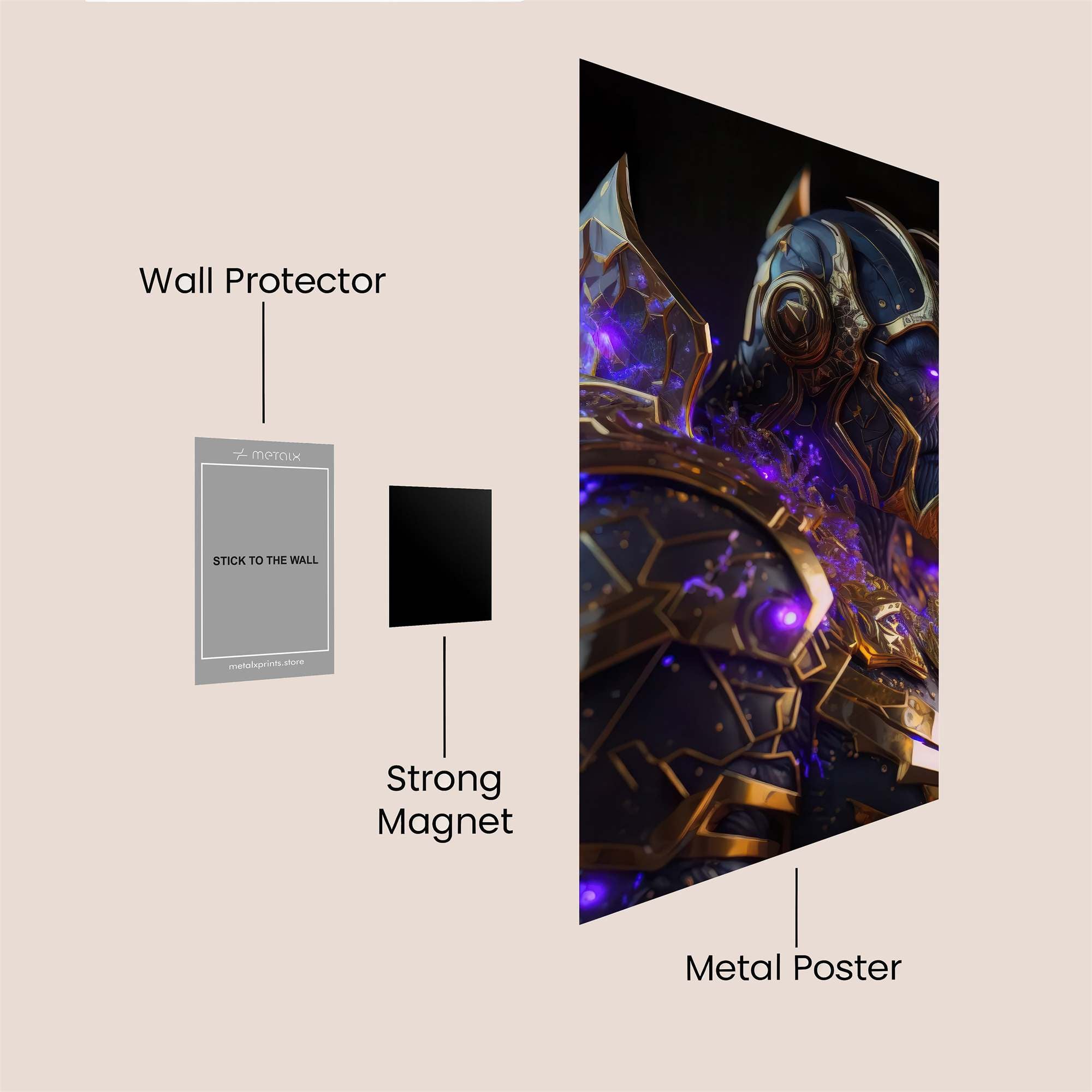 Thanos Majestic Safe Wall Magnetic / M