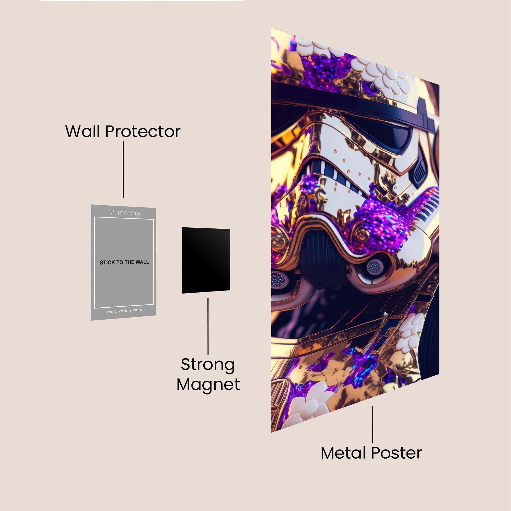 Stormtrooper Regal Safe Wall Magnetic / M