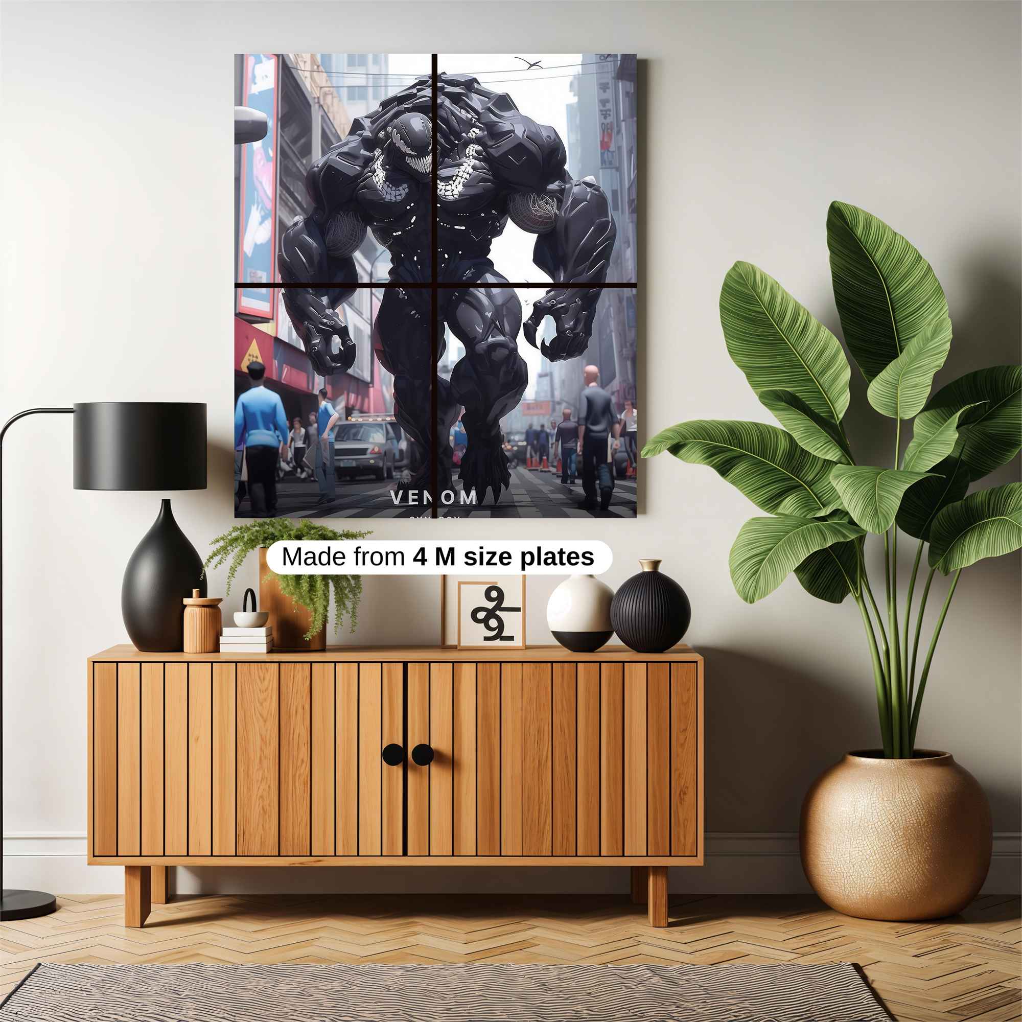 Cyber Glow Safe Wall Magnetic / M