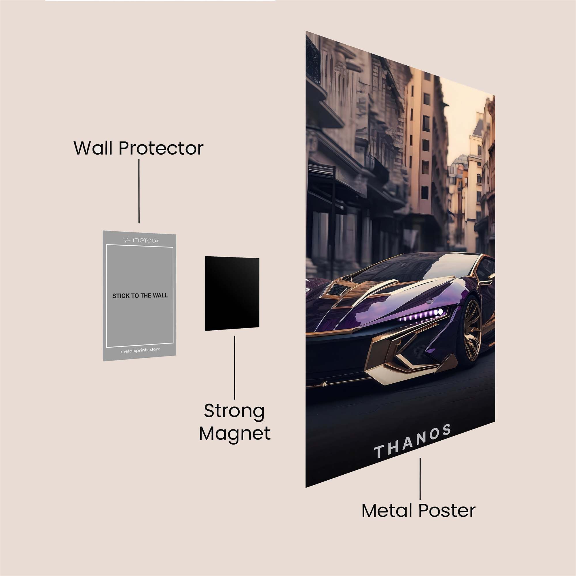 Frost Wyrm Safe Wall Magnetic / M