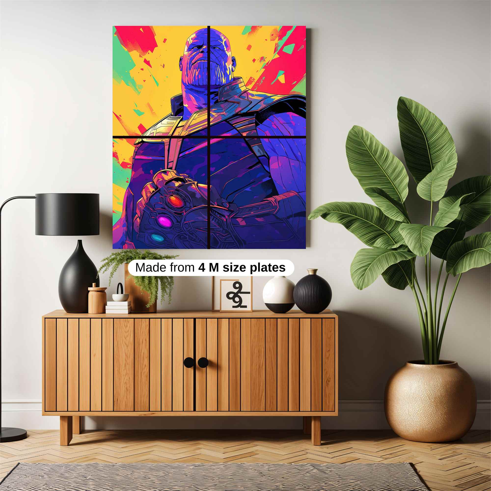 Thanos Triumphant Safe Wall Magnetic / M