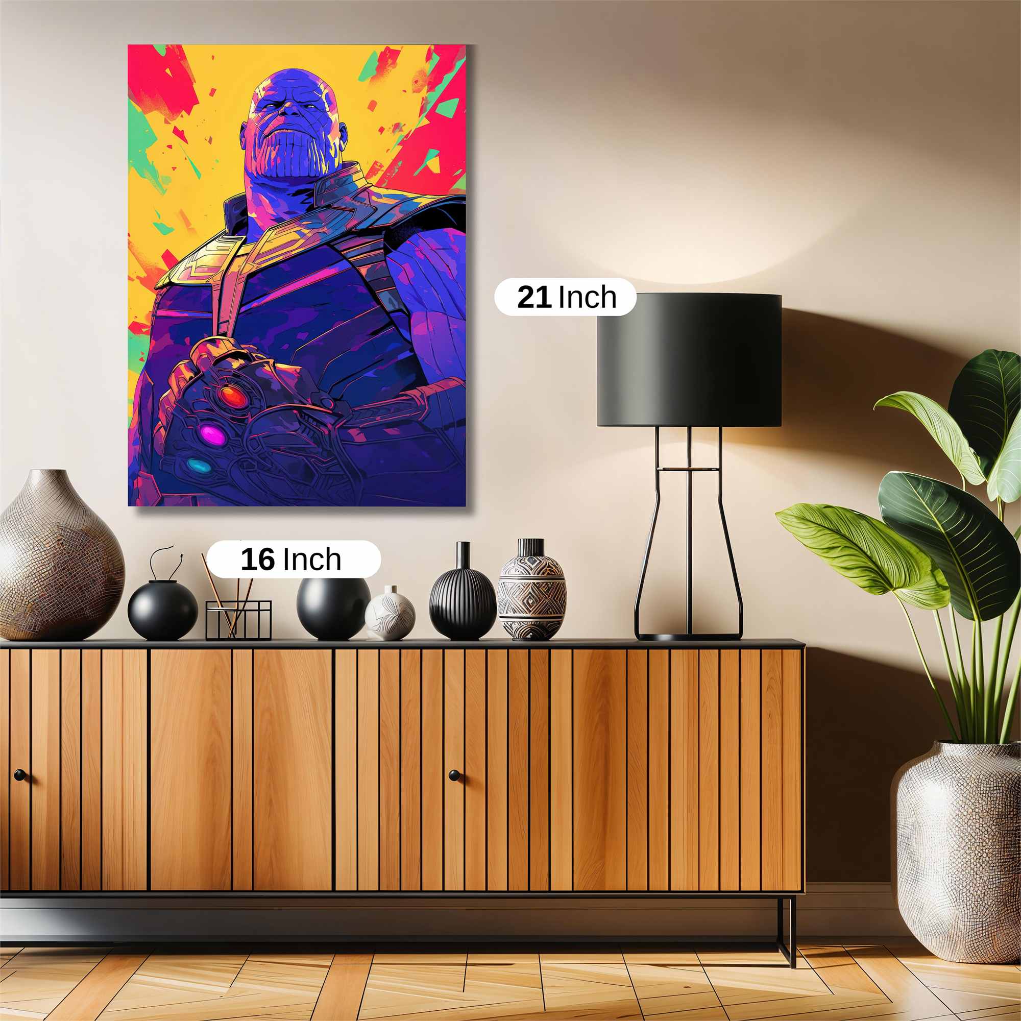 Thanos Triumphant Safe Wall Magnetic / M