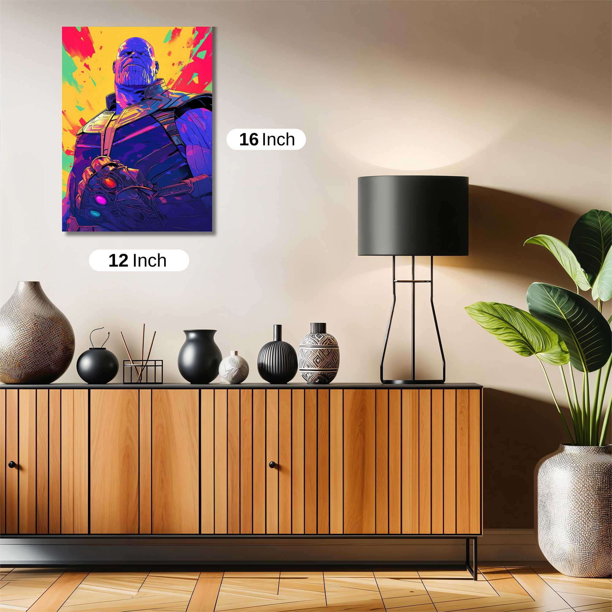 Thanos Triumphant Safe Wall Magnetic / M