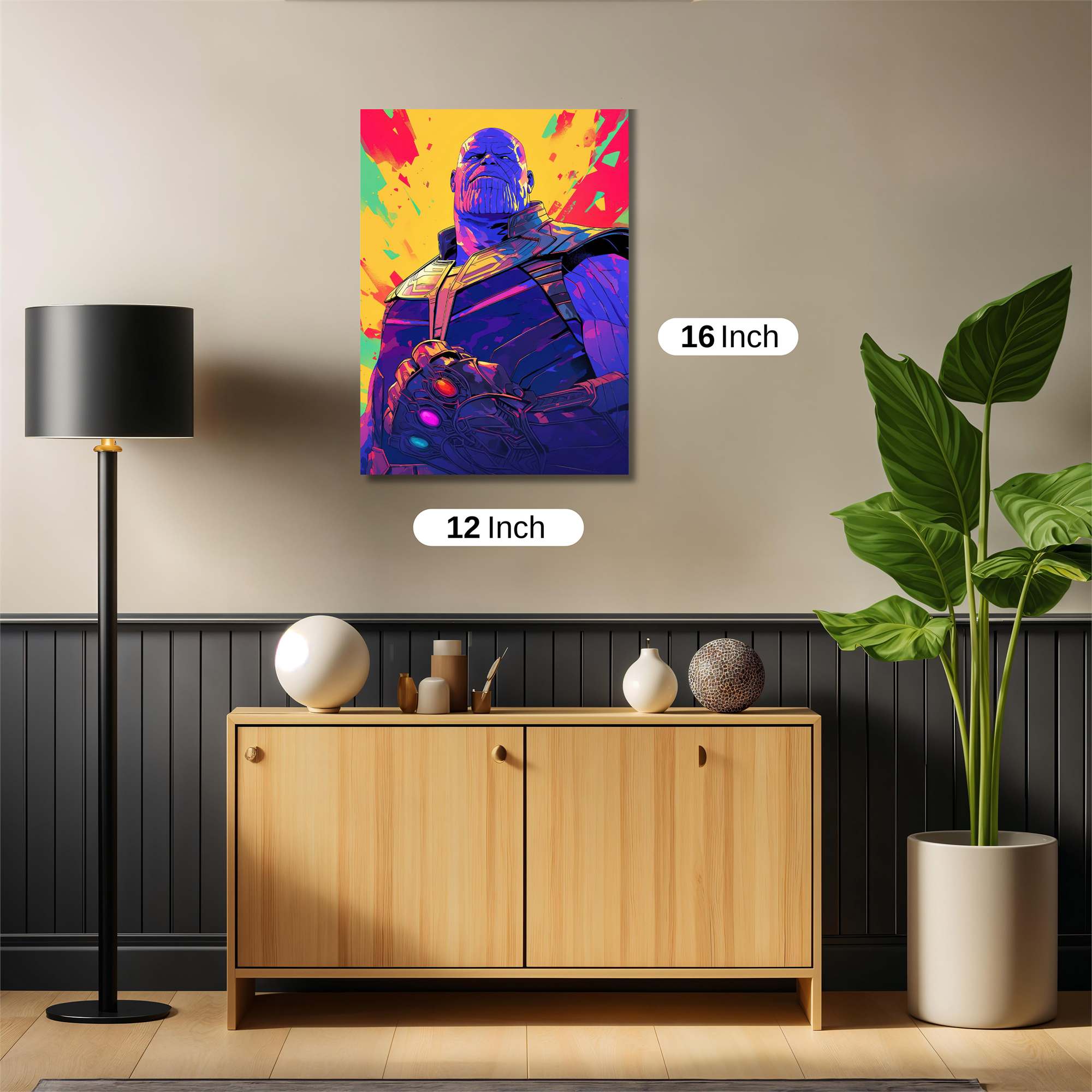Thanos Triumphant Safe Wall Magnetic / M