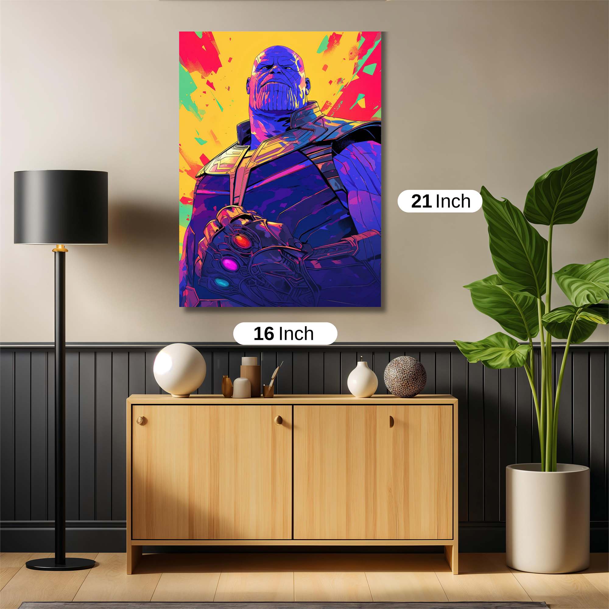 Thanos Triumphant Safe Wall Magnetic / M