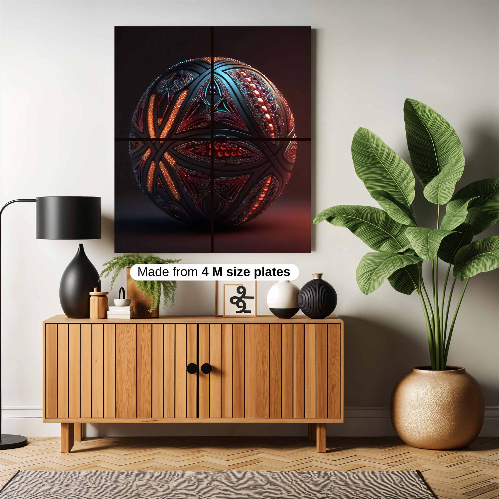 OrnateSphere Safe Wall Magnetic / M