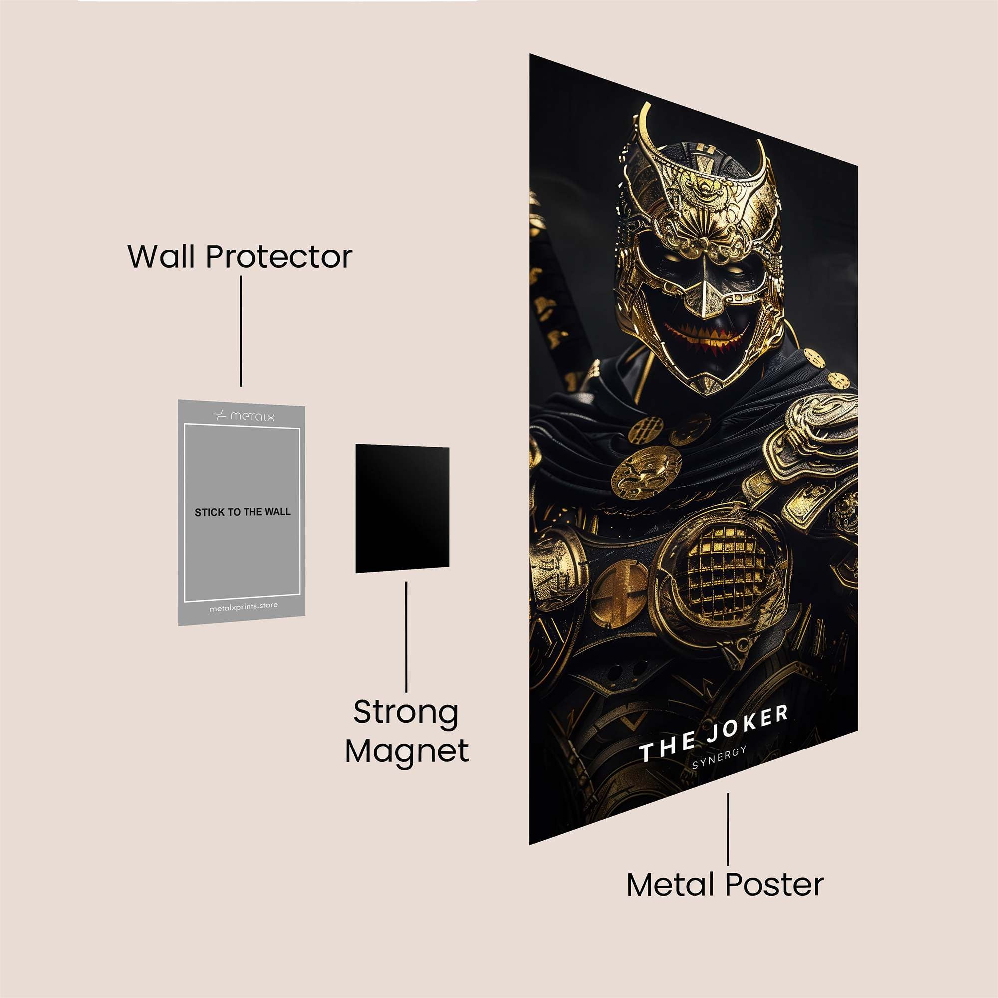 Skull Duality Safe Wall Magnetic / M
