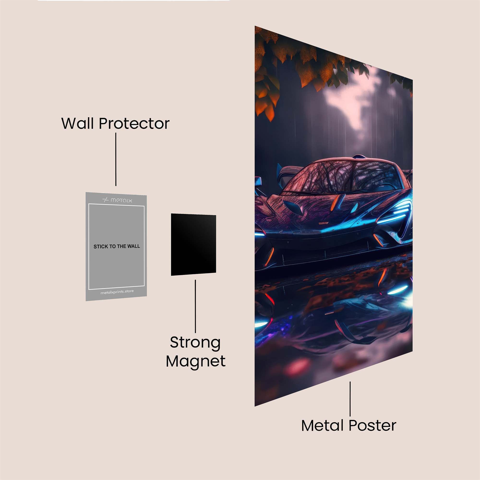 McLaren Mystic Safe Wall Magnetic / M