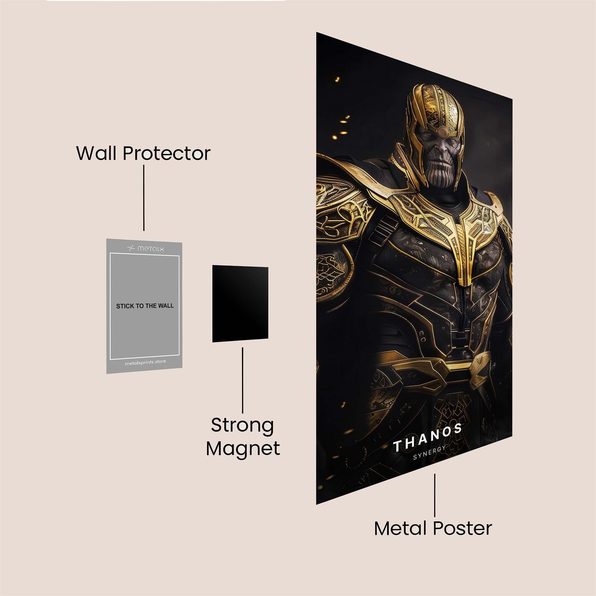 Joker Menace Safe Wall Magnetic / M