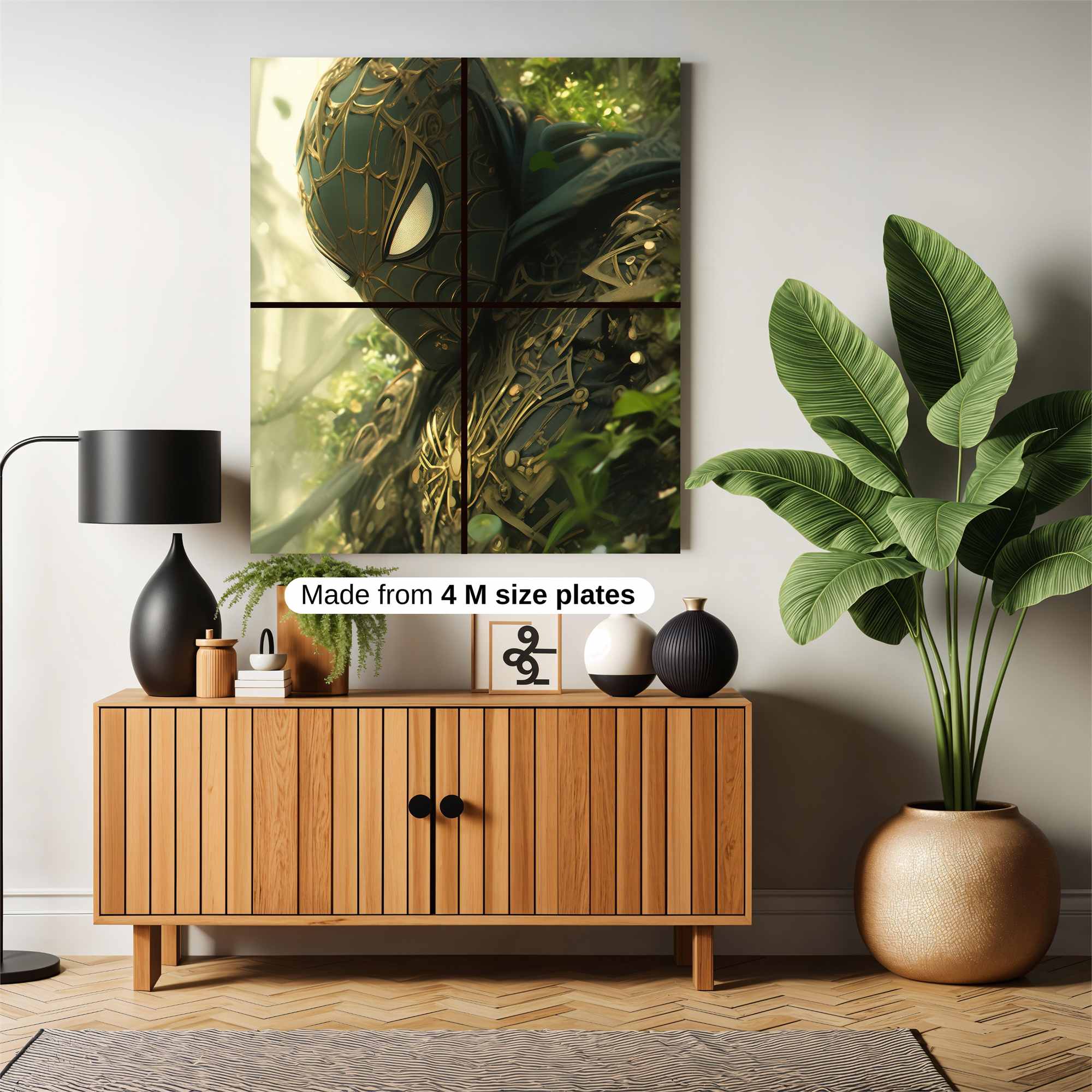 Spider Enigma Safe Wall Magnetic / M