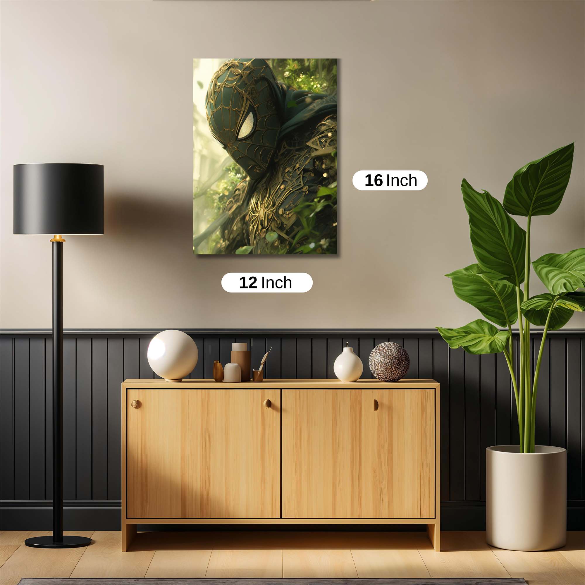 Spider Enigma Safe Wall Magnetic / M
