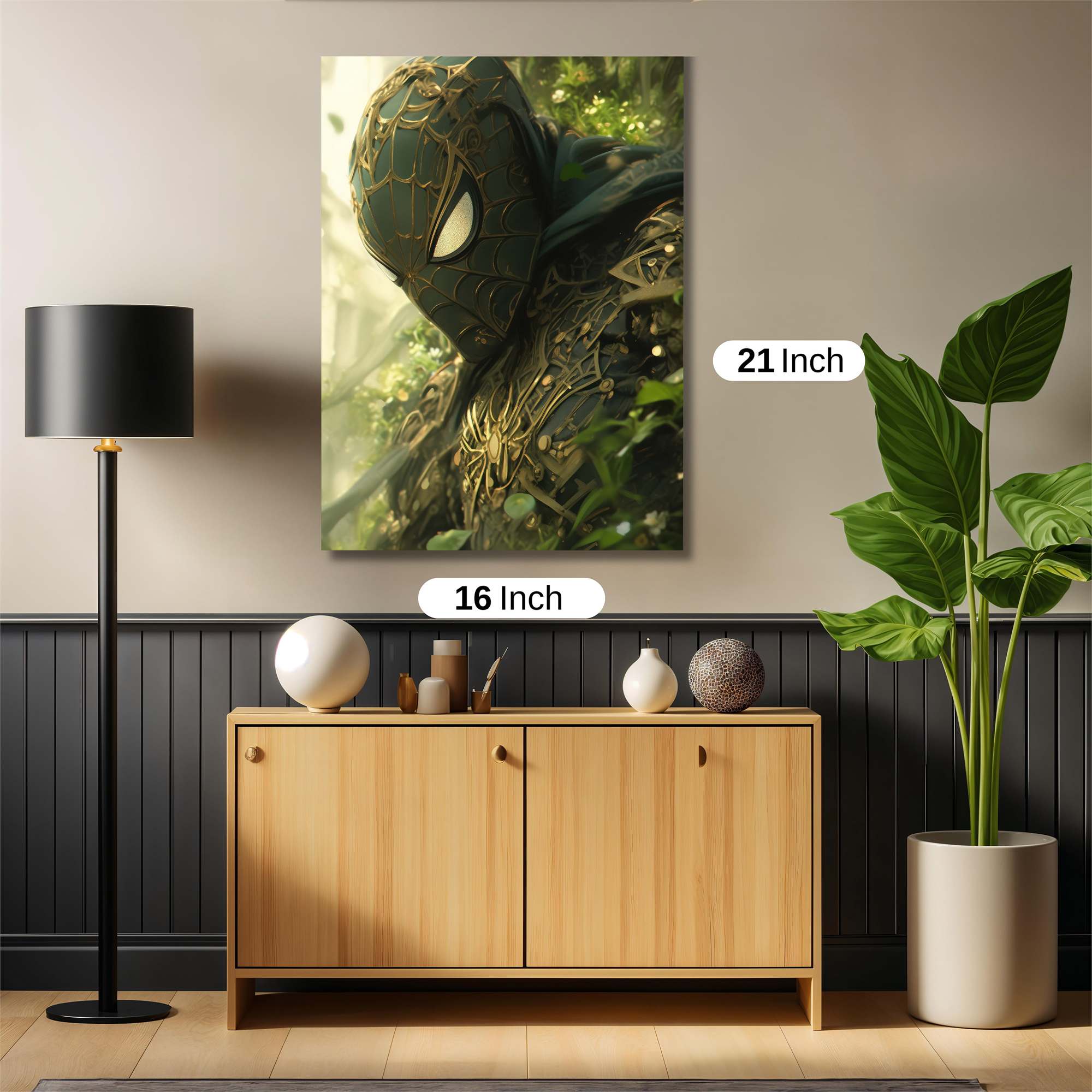 Spider Enigma Safe Wall Magnetic / M