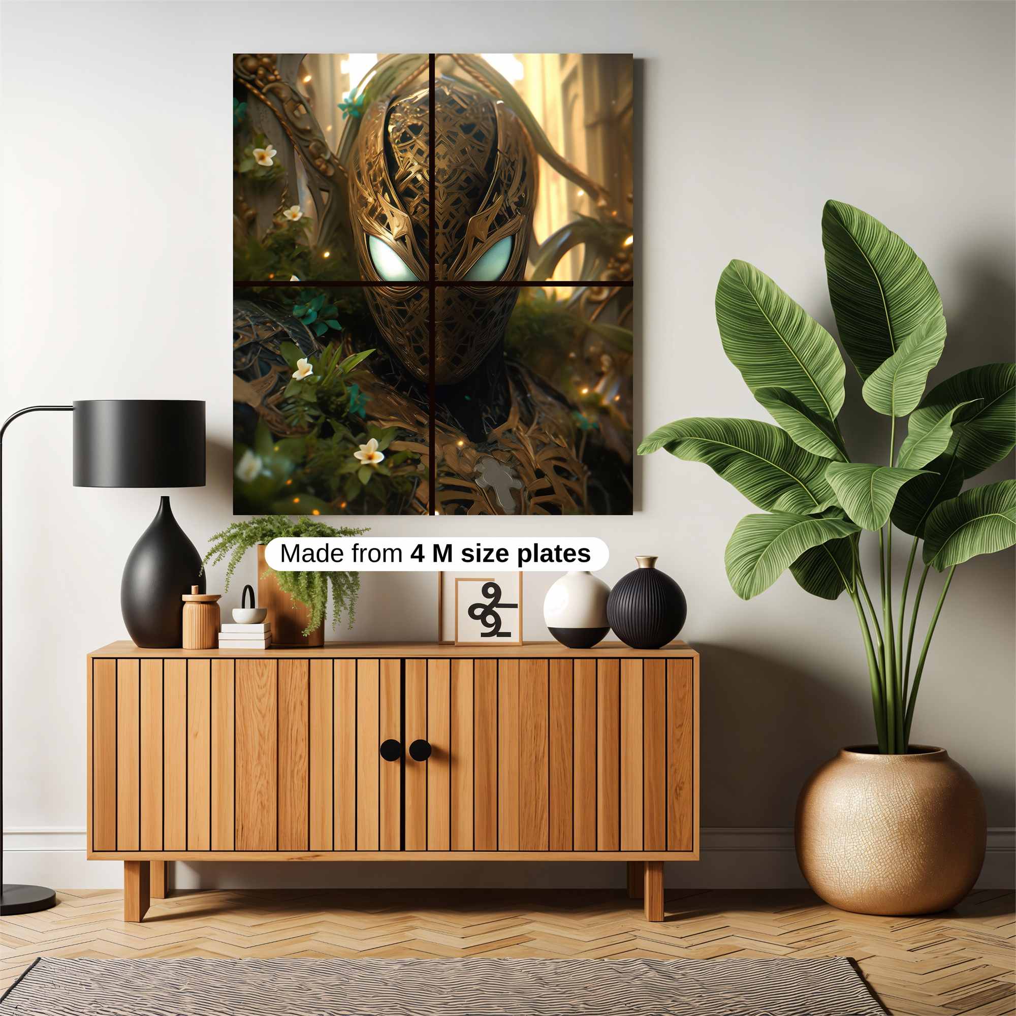 Spider Enigma Safe Wall Magnetic / M