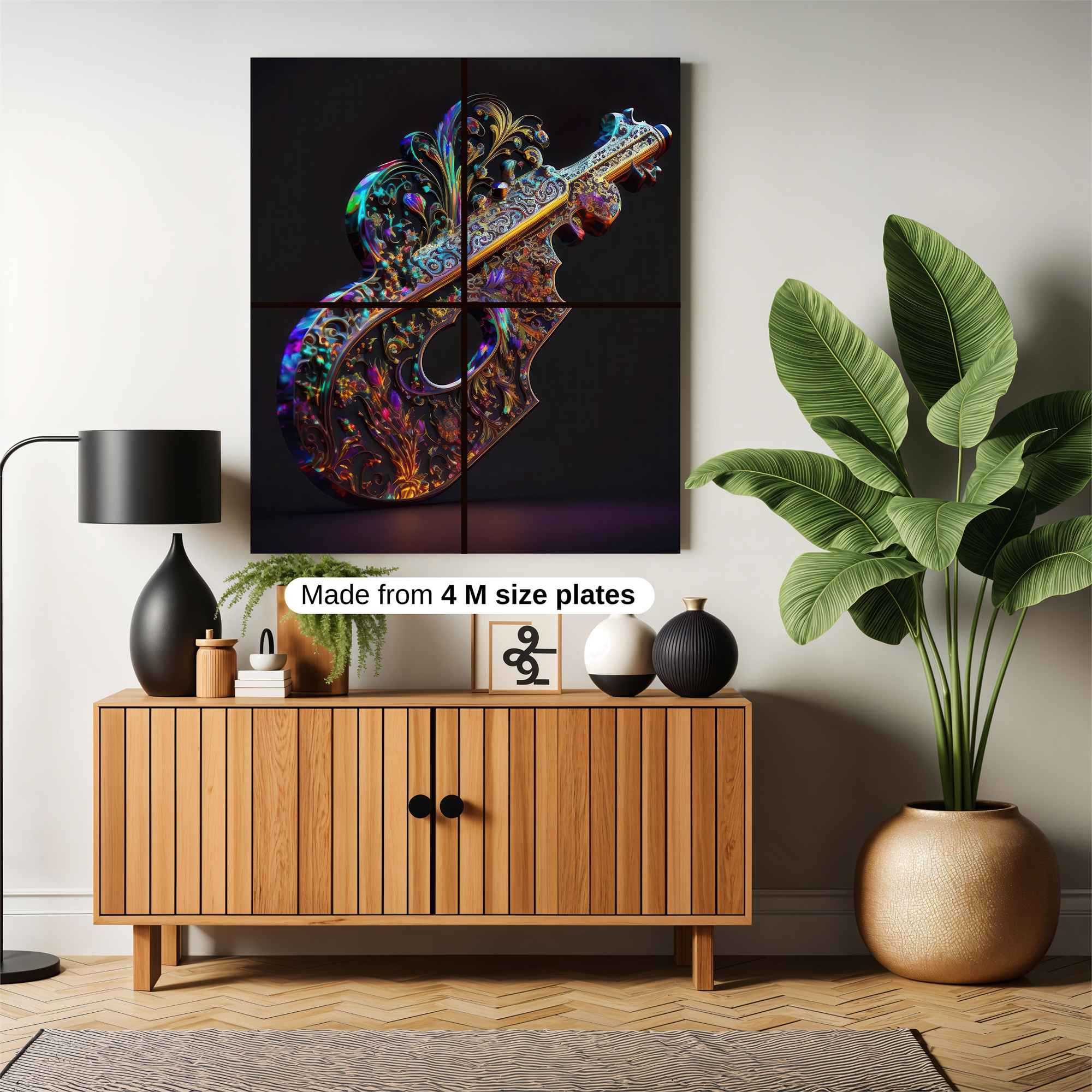 Guitar Enigma Safe Wall Magnetic / M