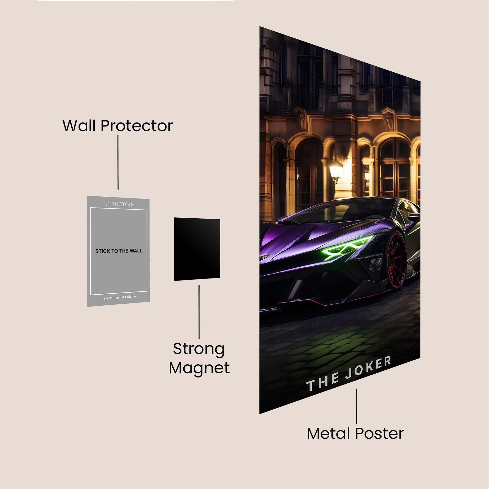 Hulk Roars Safe Wall Magnetic / M
