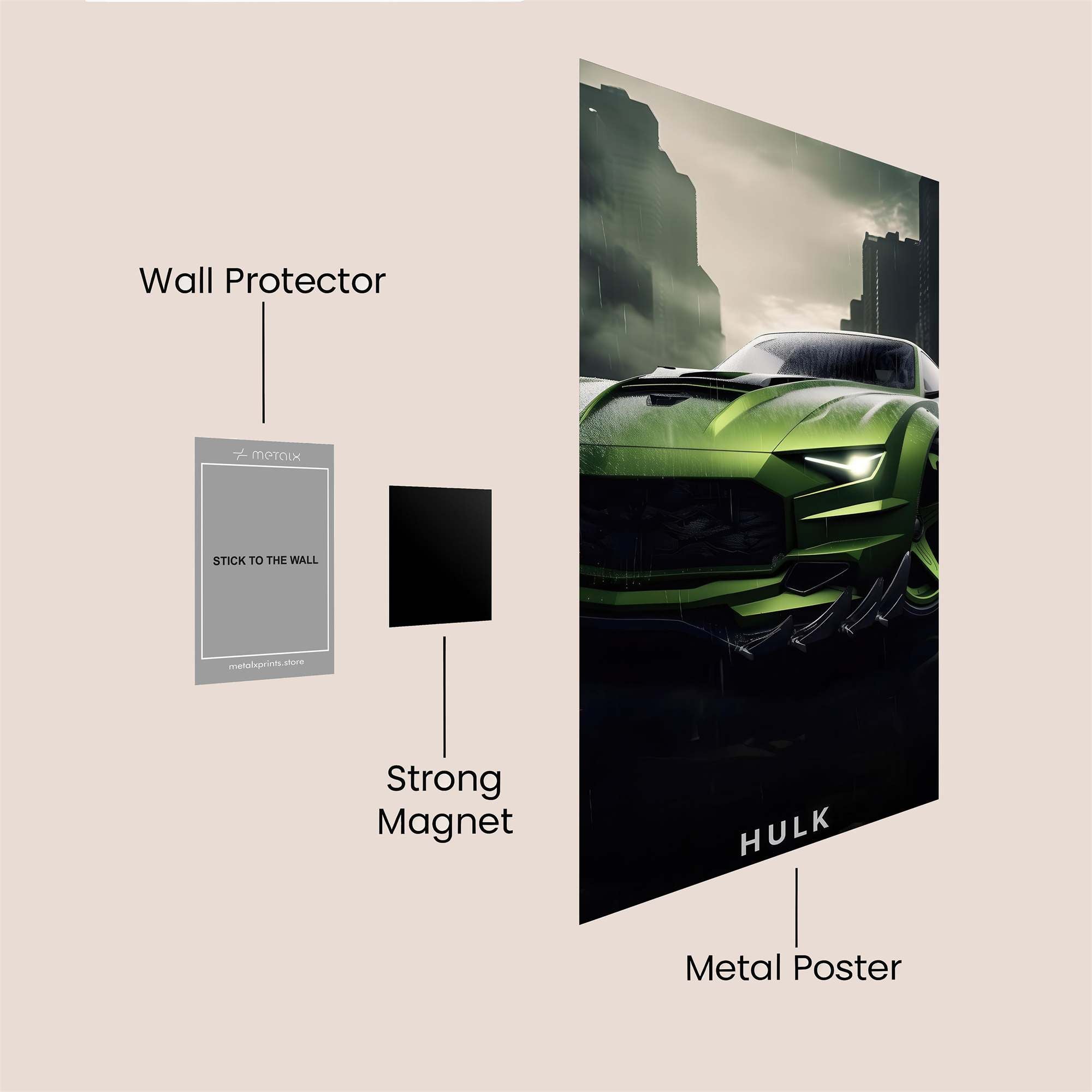 Mystics Enigmatic Safe Wall Magnetic / M
