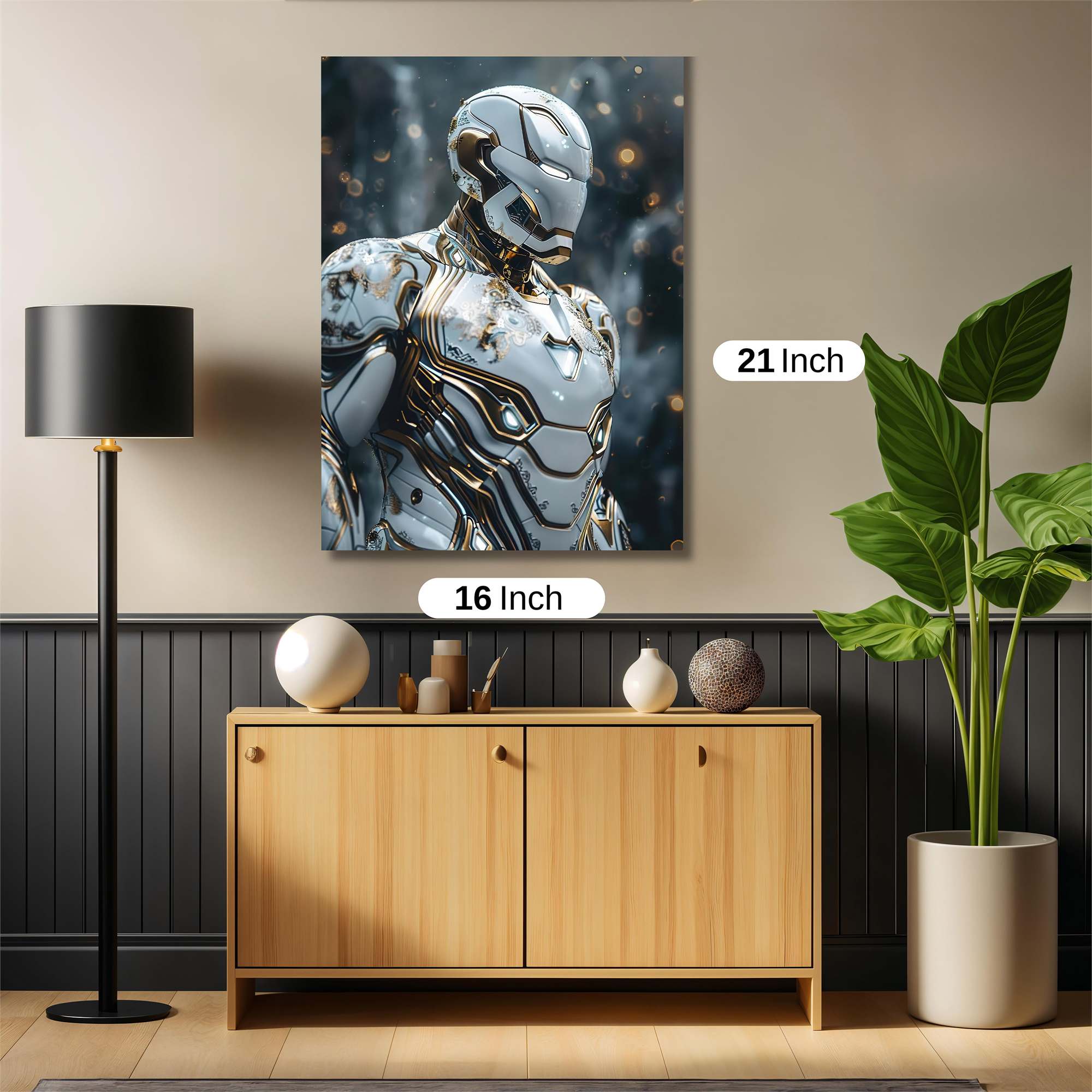 Iron Elegance Safe Wall Magnetic / M