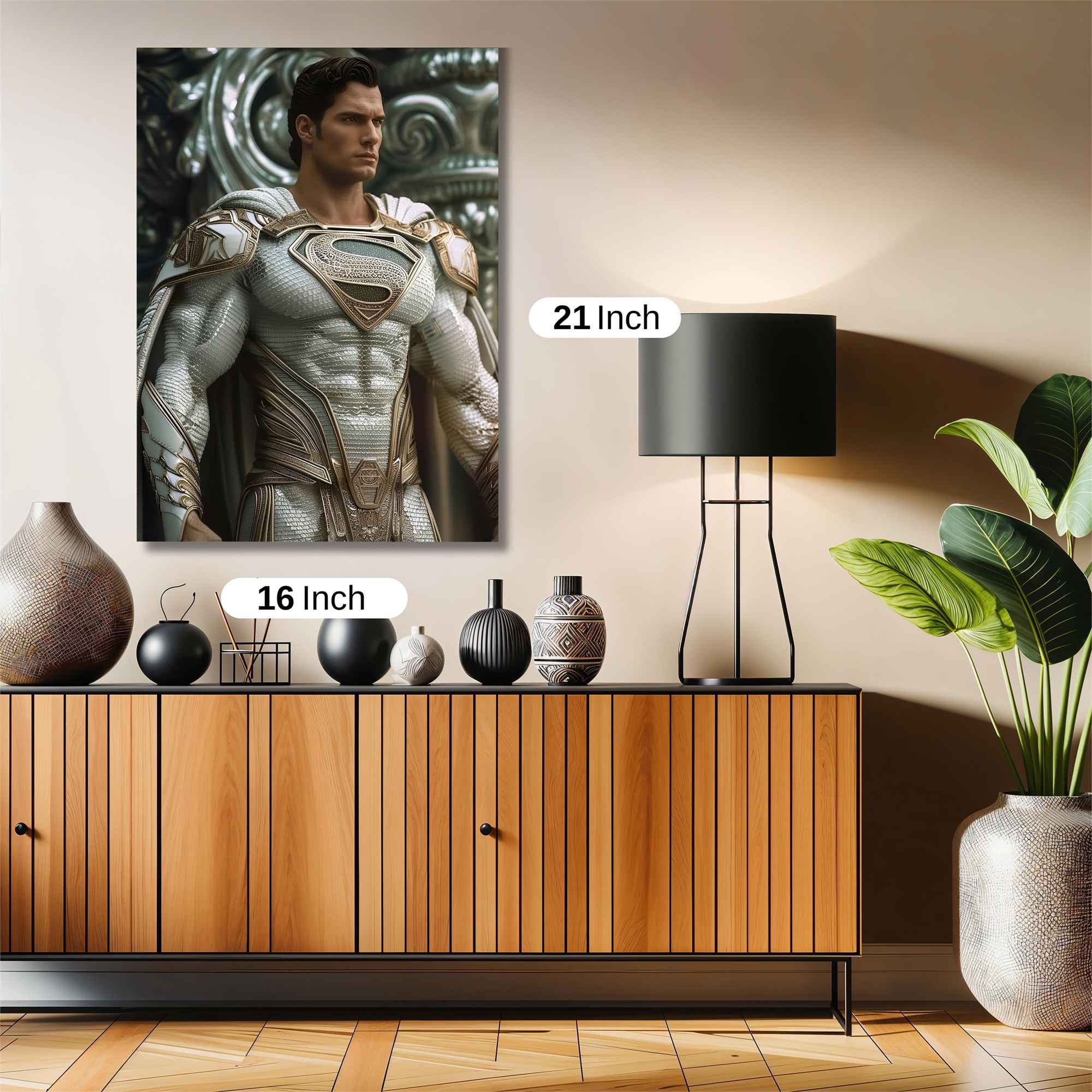 Superman Regal Safe Wall Magnetic / M