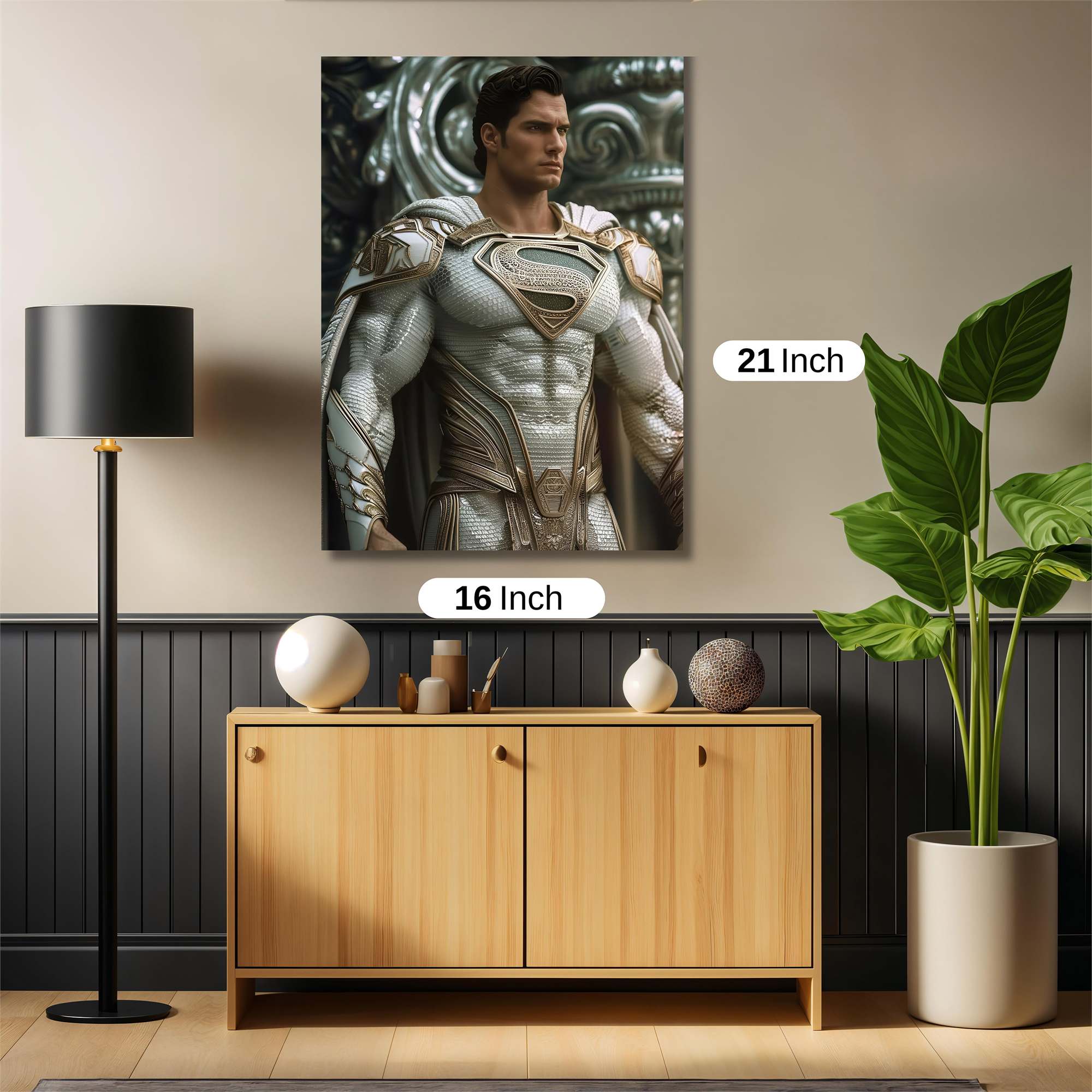 Superman Regal Safe Wall Magnetic / M