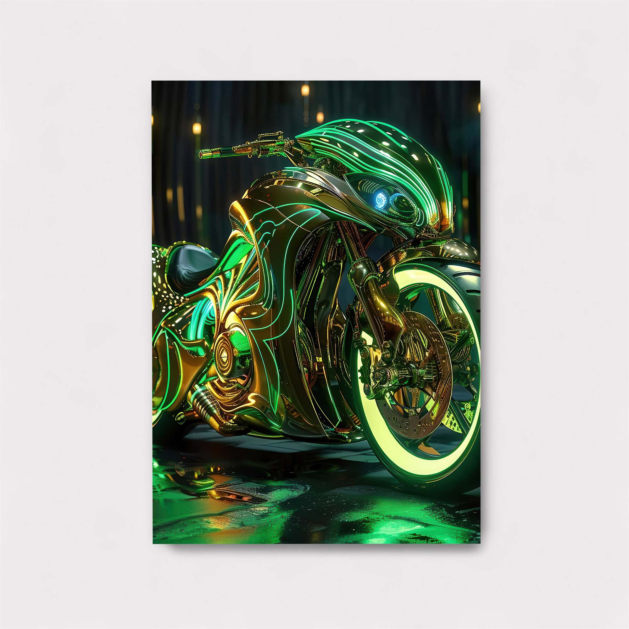 Neon Beast Safe Wall Magnetic / M