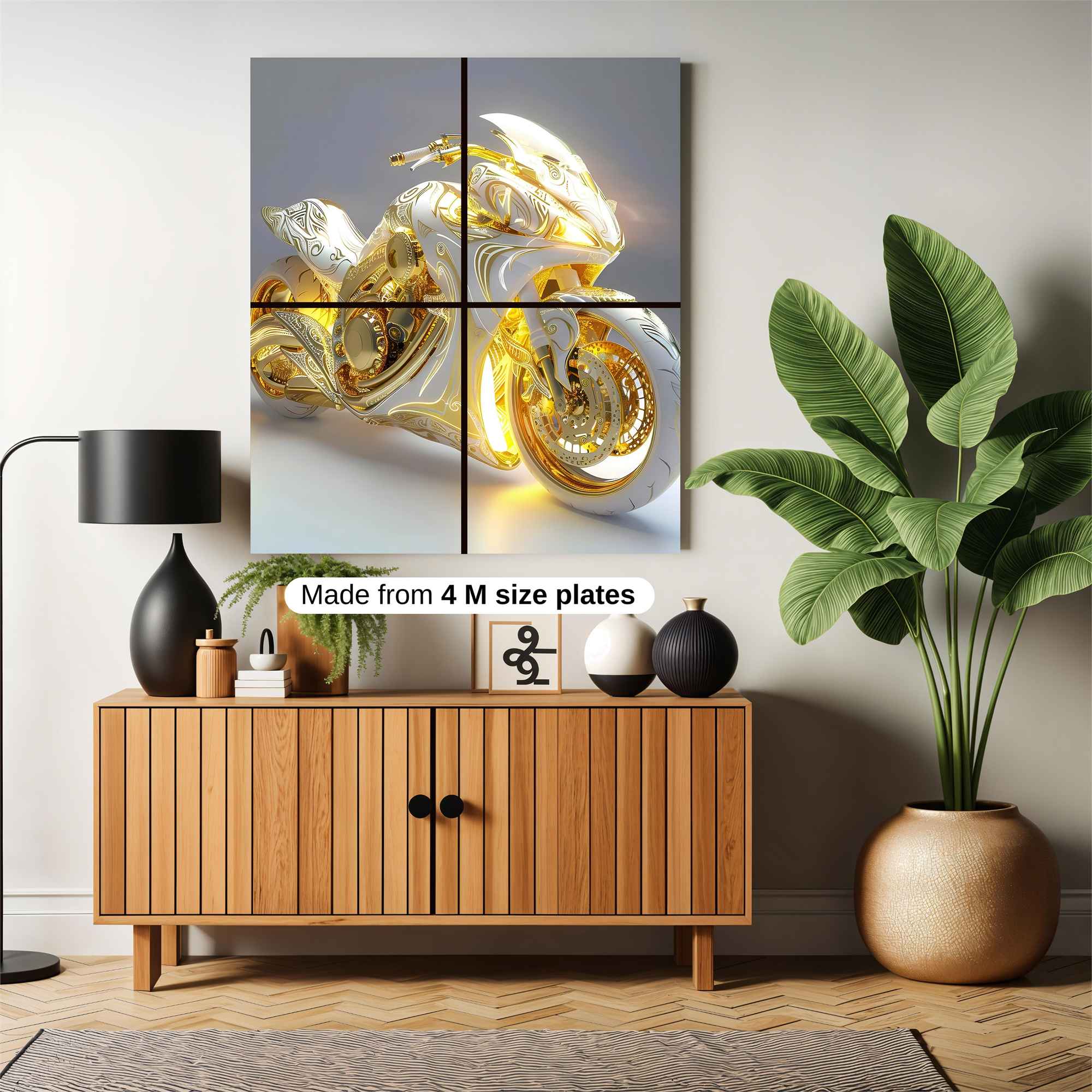 Golden Majesty Safe Wall Magnetic / M