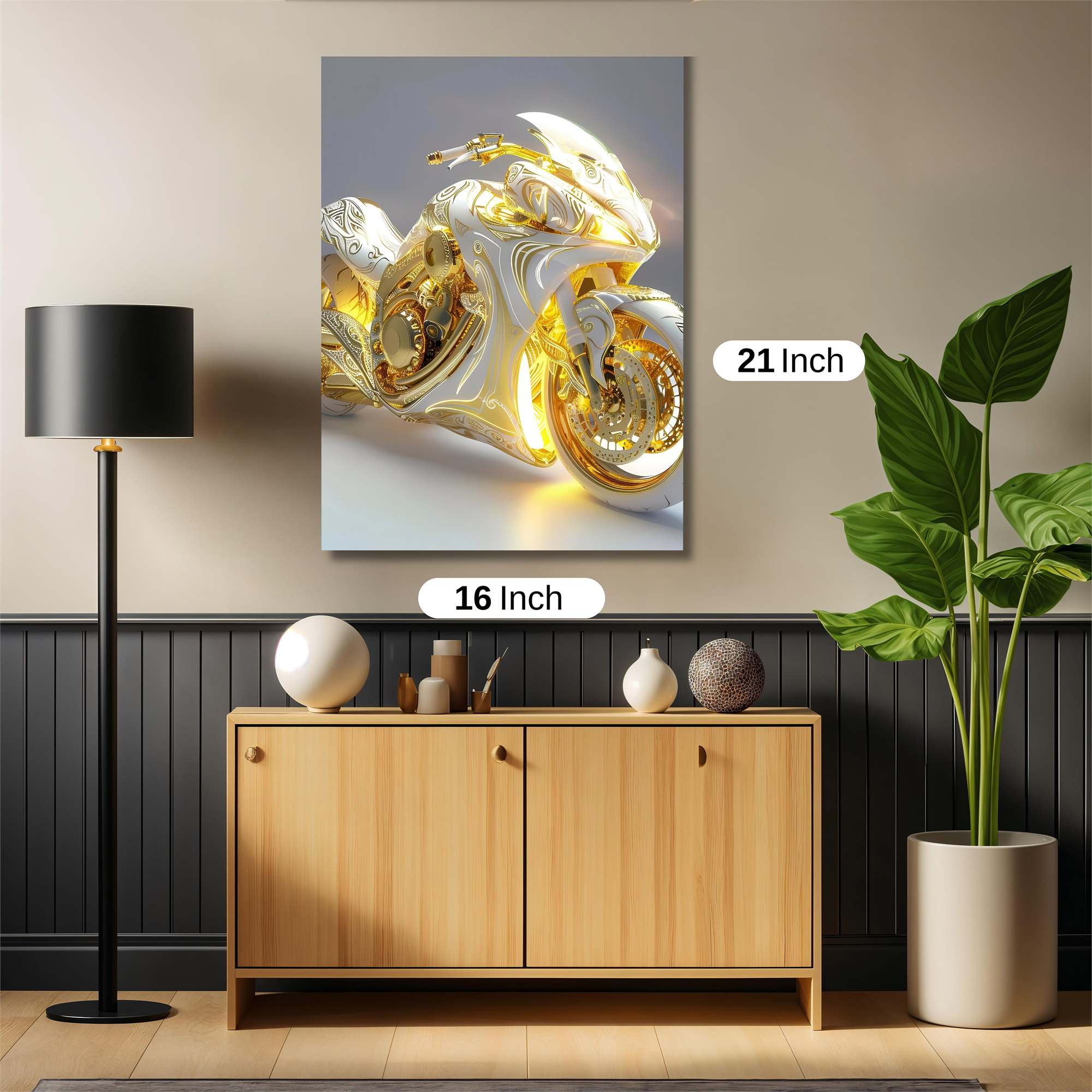 Golden Majesty Safe Wall Magnetic / M