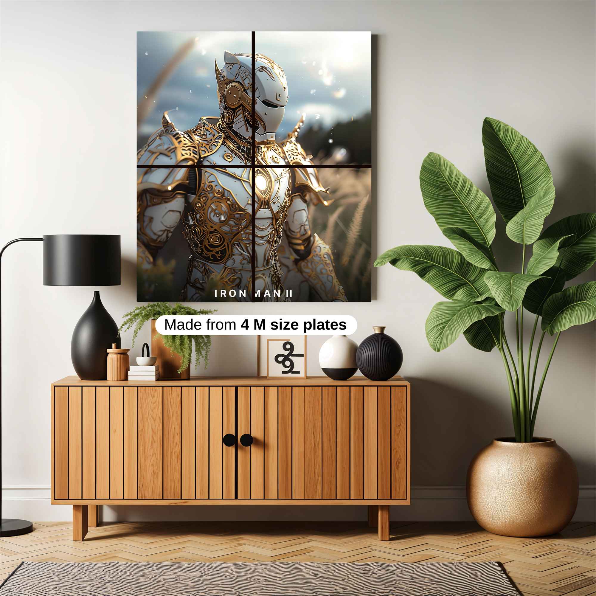 Crystal Apple Safe Wall Magnetic / M