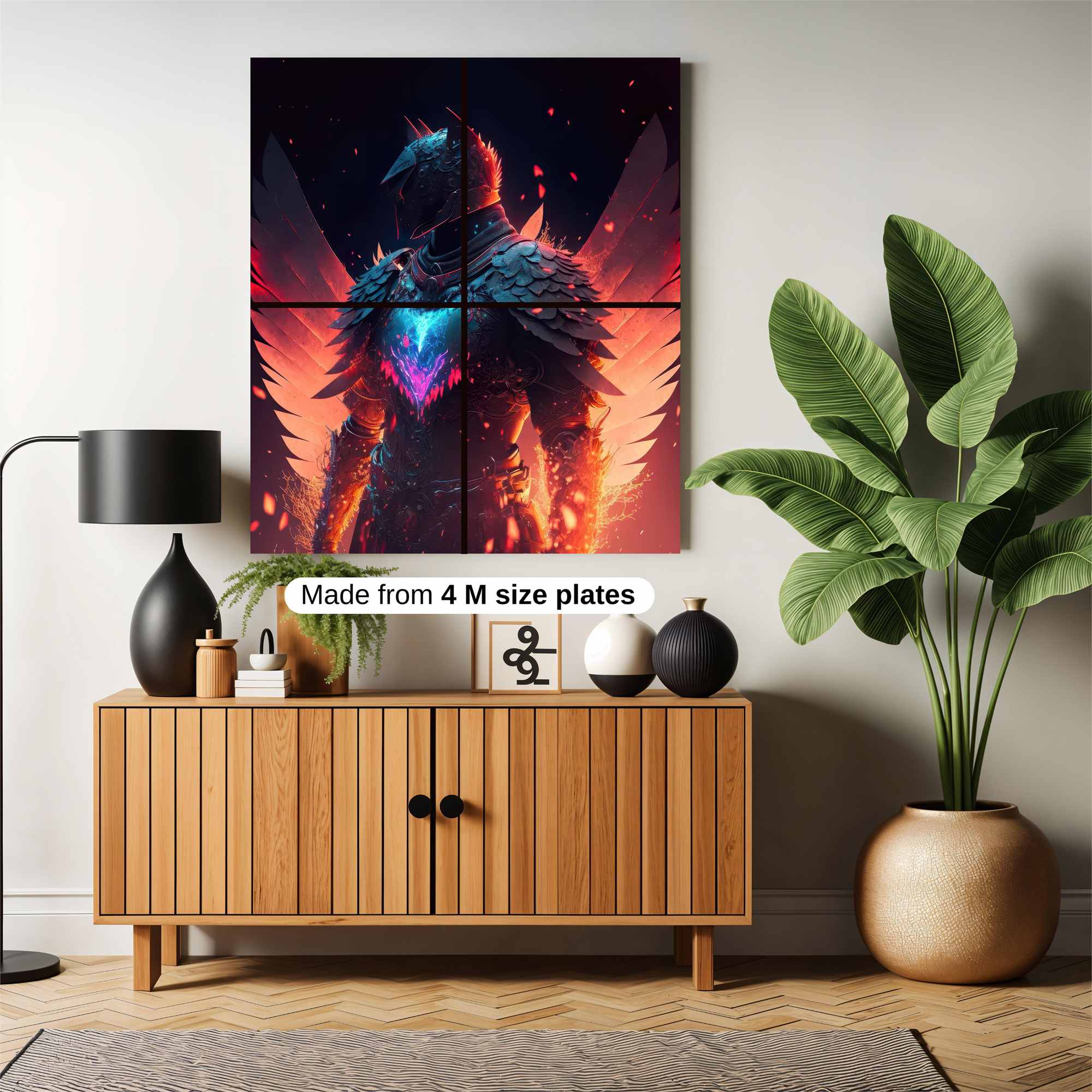 Angel Blaze Safe Wall Magnetic / M