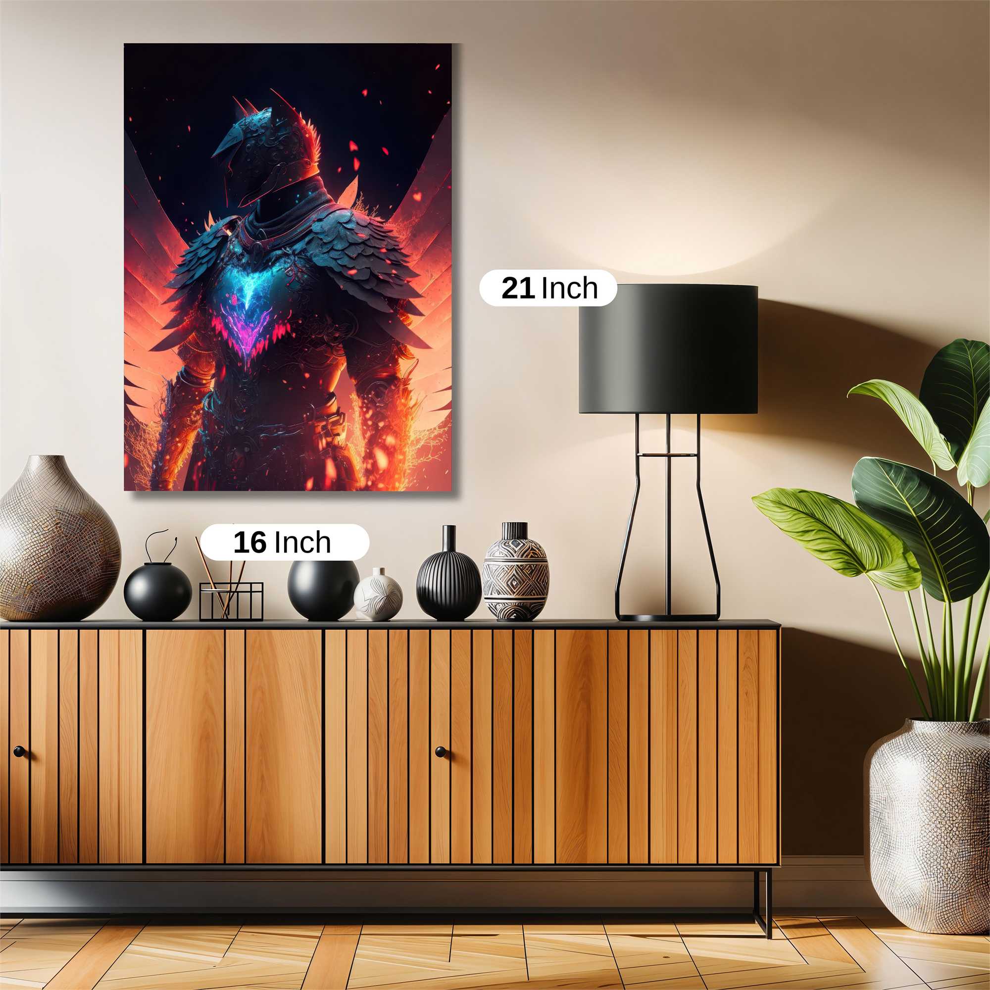 Angel Blaze Safe Wall Magnetic / M