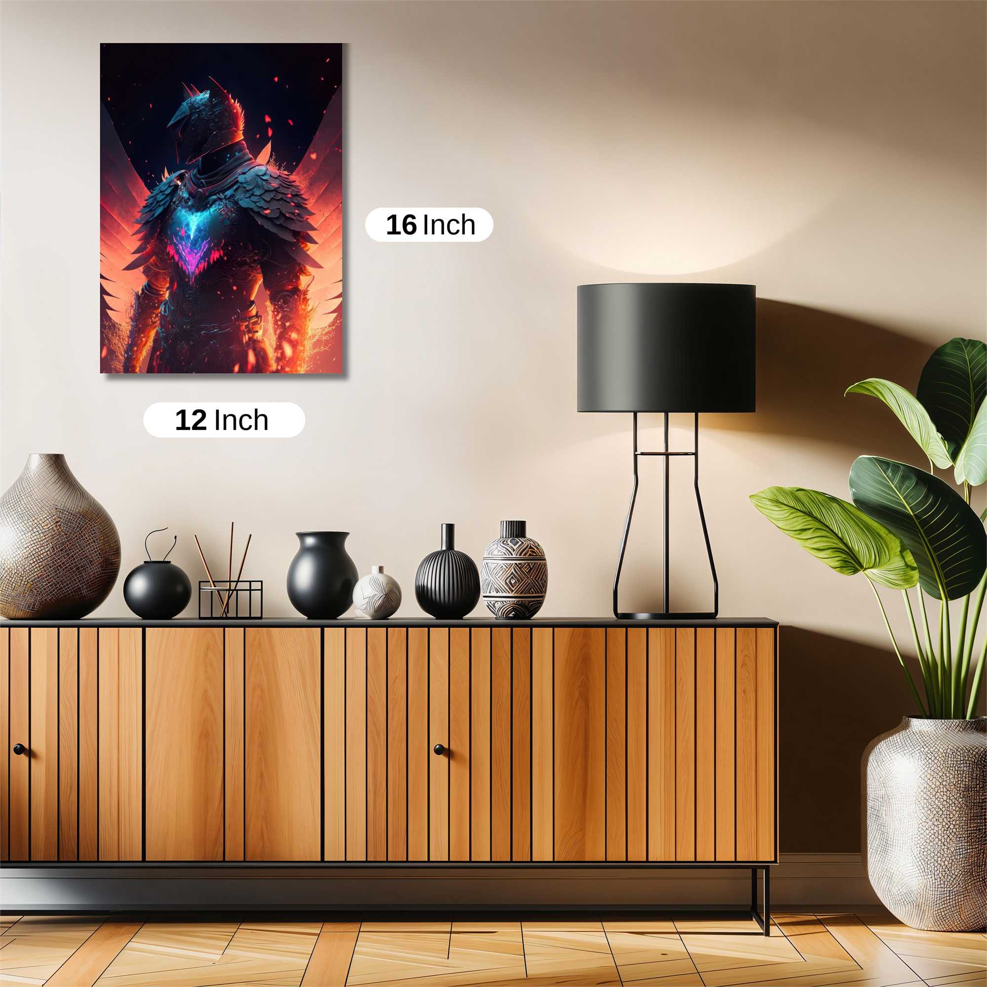 Angel Blaze Safe Wall Magnetic / M