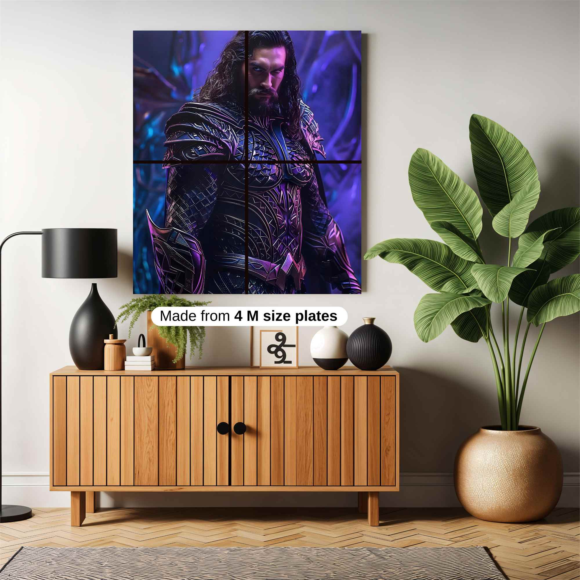 Aquaman Enigmatic Safe Wall Magnetic / M